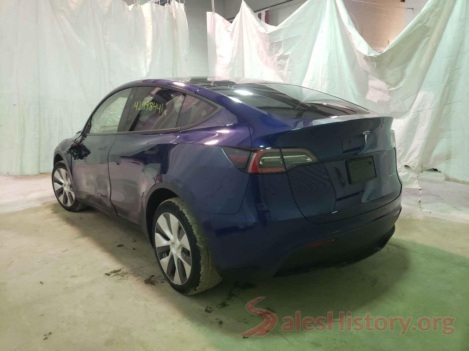 5YJYGDEE4MF099925 2021 TESLA MODEL Y