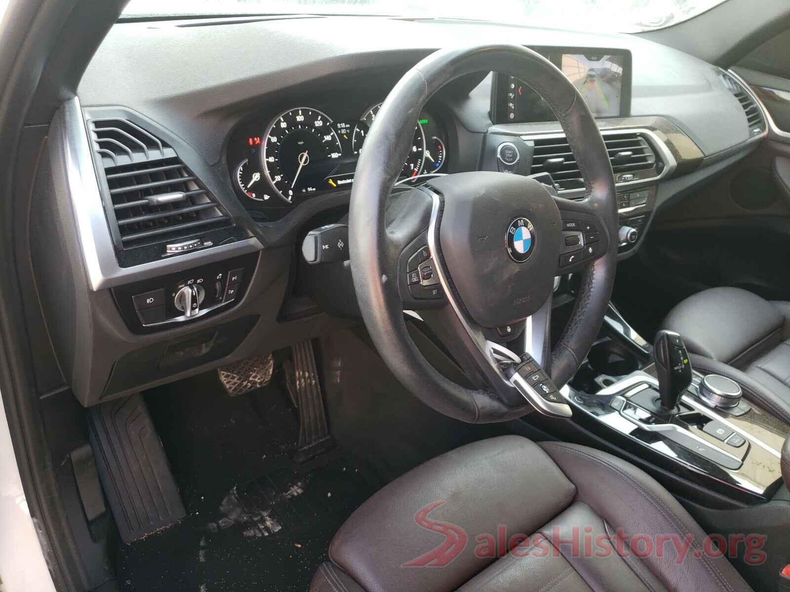 5UXTR7C58KLE96431 2019 BMW X3