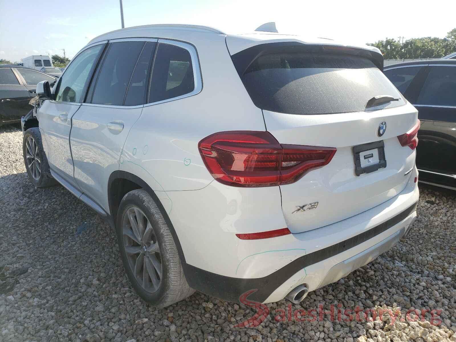 5UXTR7C58KLE96431 2019 BMW X3