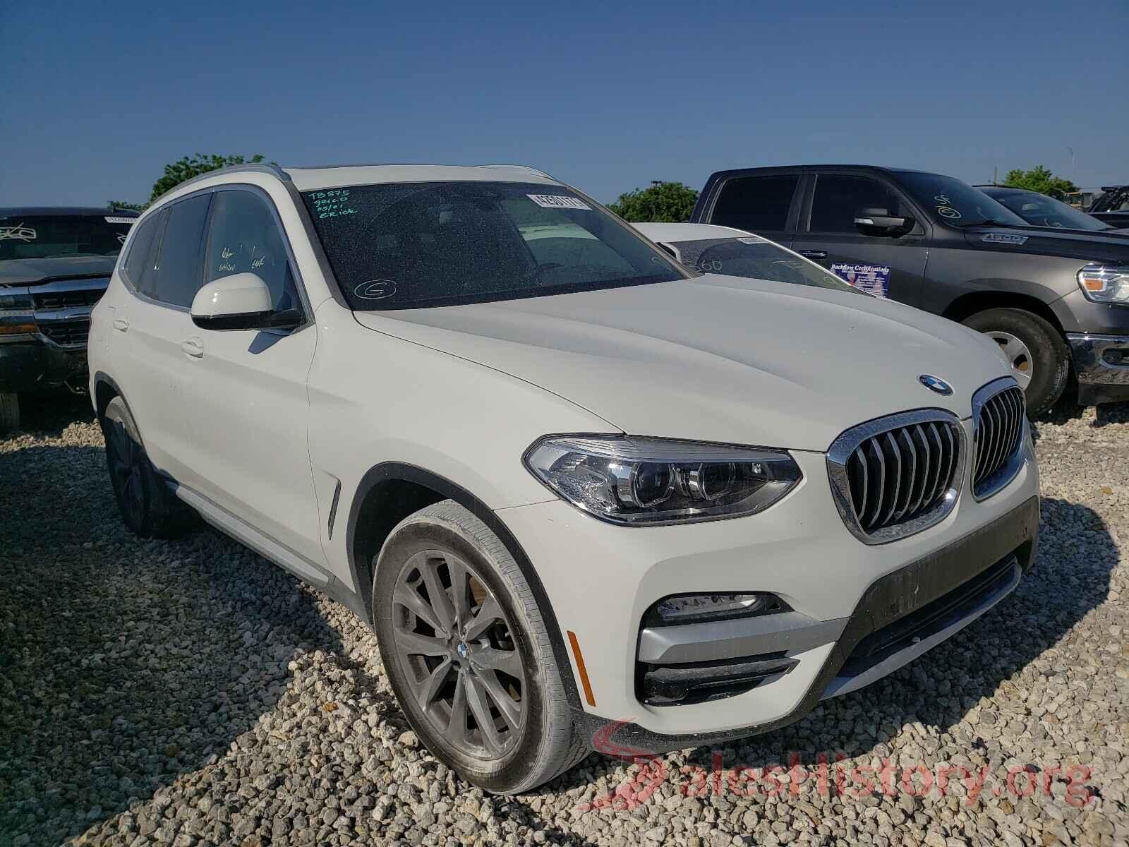 5UXTR7C58KLE96431 2019 BMW X3