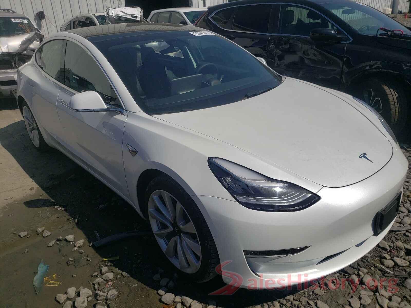 5YJ3E1EB0LF735663 2020 TESLA MODEL 3