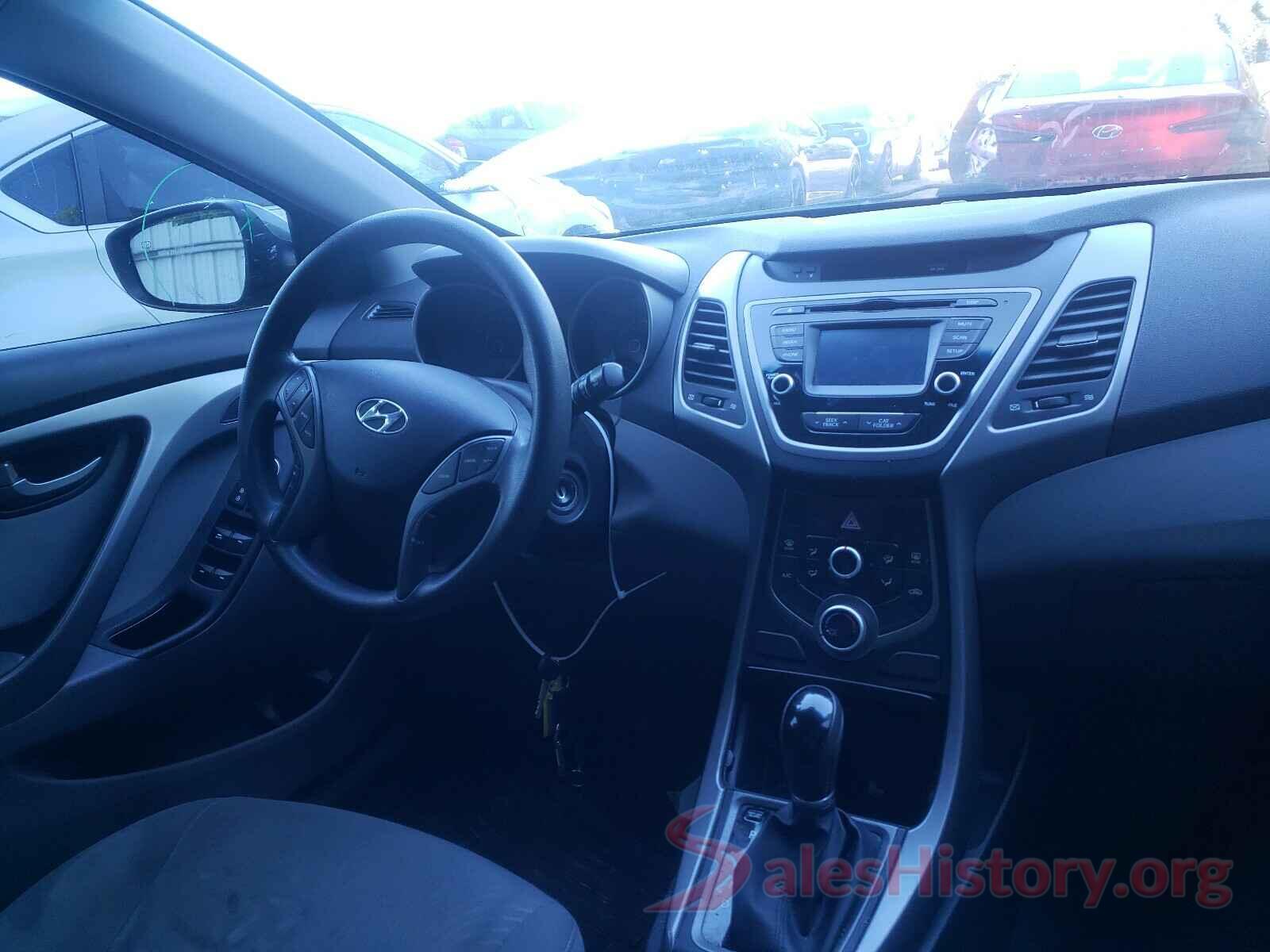 KMHDH4AEXGU636449 2016 HYUNDAI ELANTRA