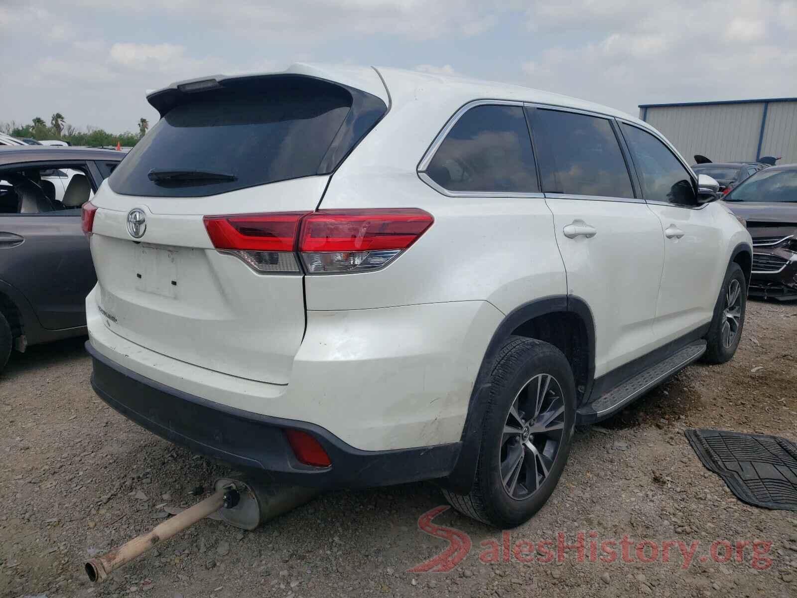 5TDZARFH8KS048691 2019 TOYOTA HIGHLANDER