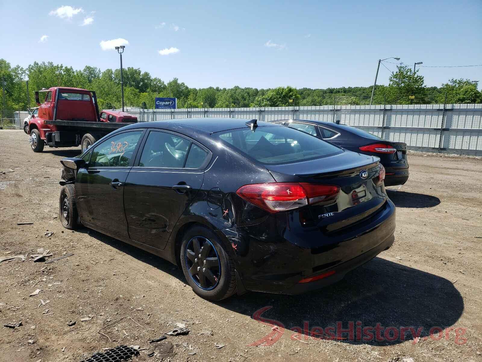 3KPFK4A70HE121704 2017 KIA FORTE