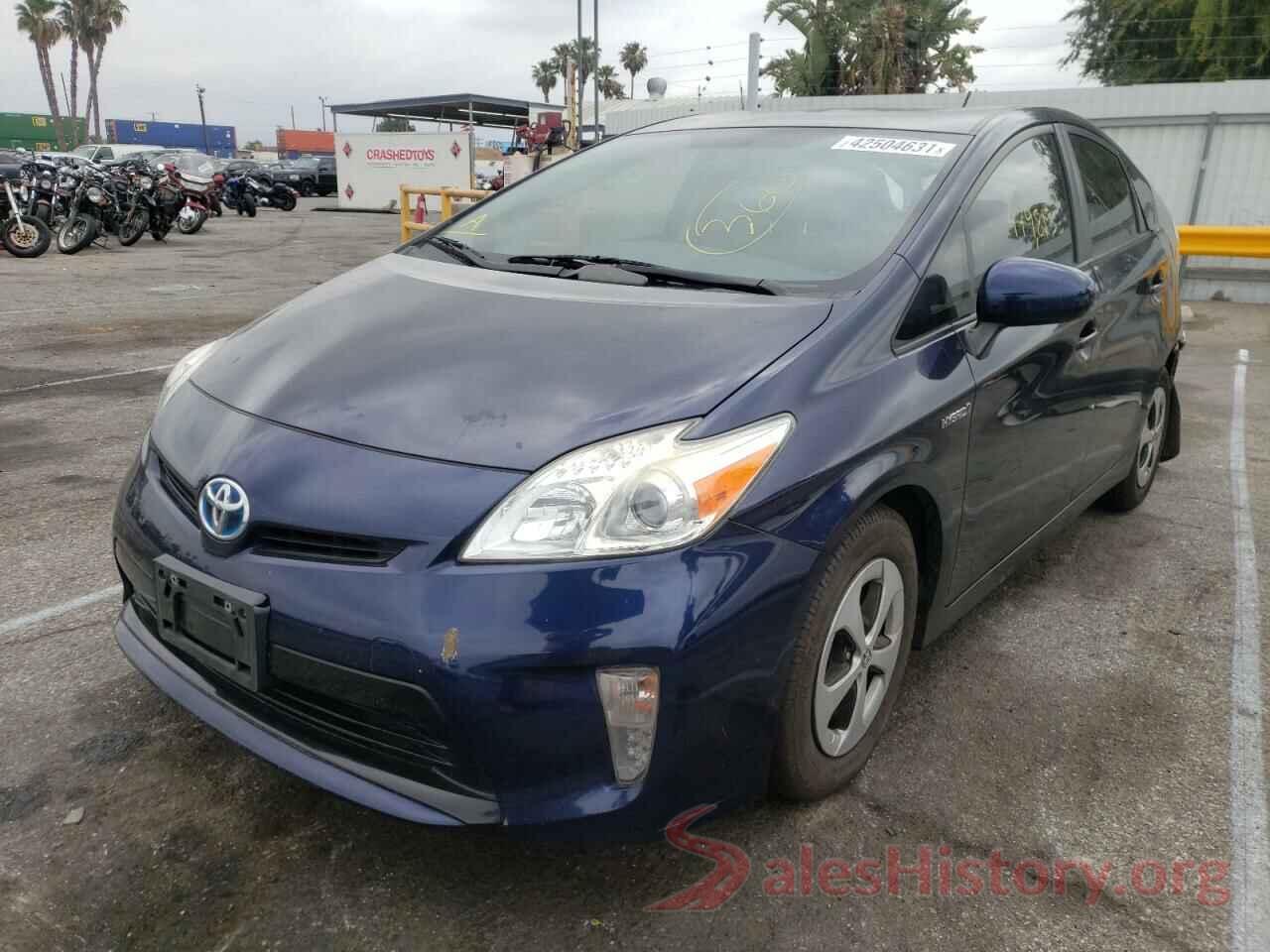 JTDKN3DU0F0448613 2015 TOYOTA PRIUS