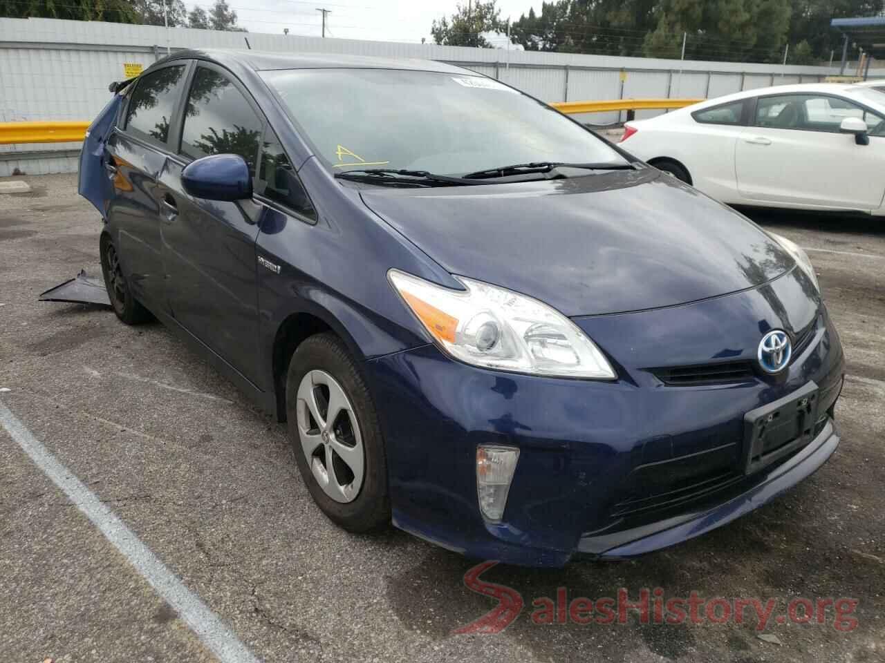 JTDKN3DU0F0448613 2015 TOYOTA PRIUS