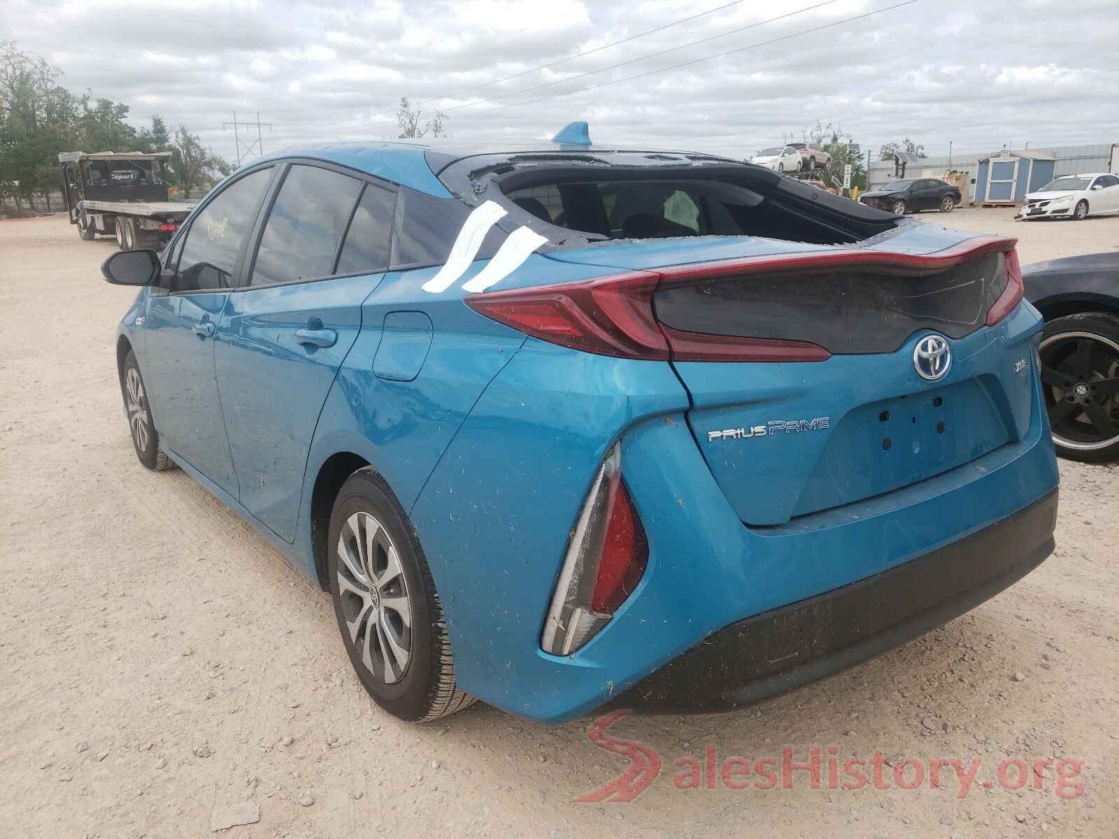 JTDKAMFPXM3176804 2021 TOYOTA PRIUS