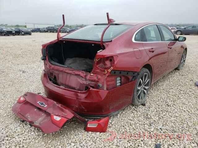 1G1ZG5ST3LF020454 2020 CHEVROLET MALIBU