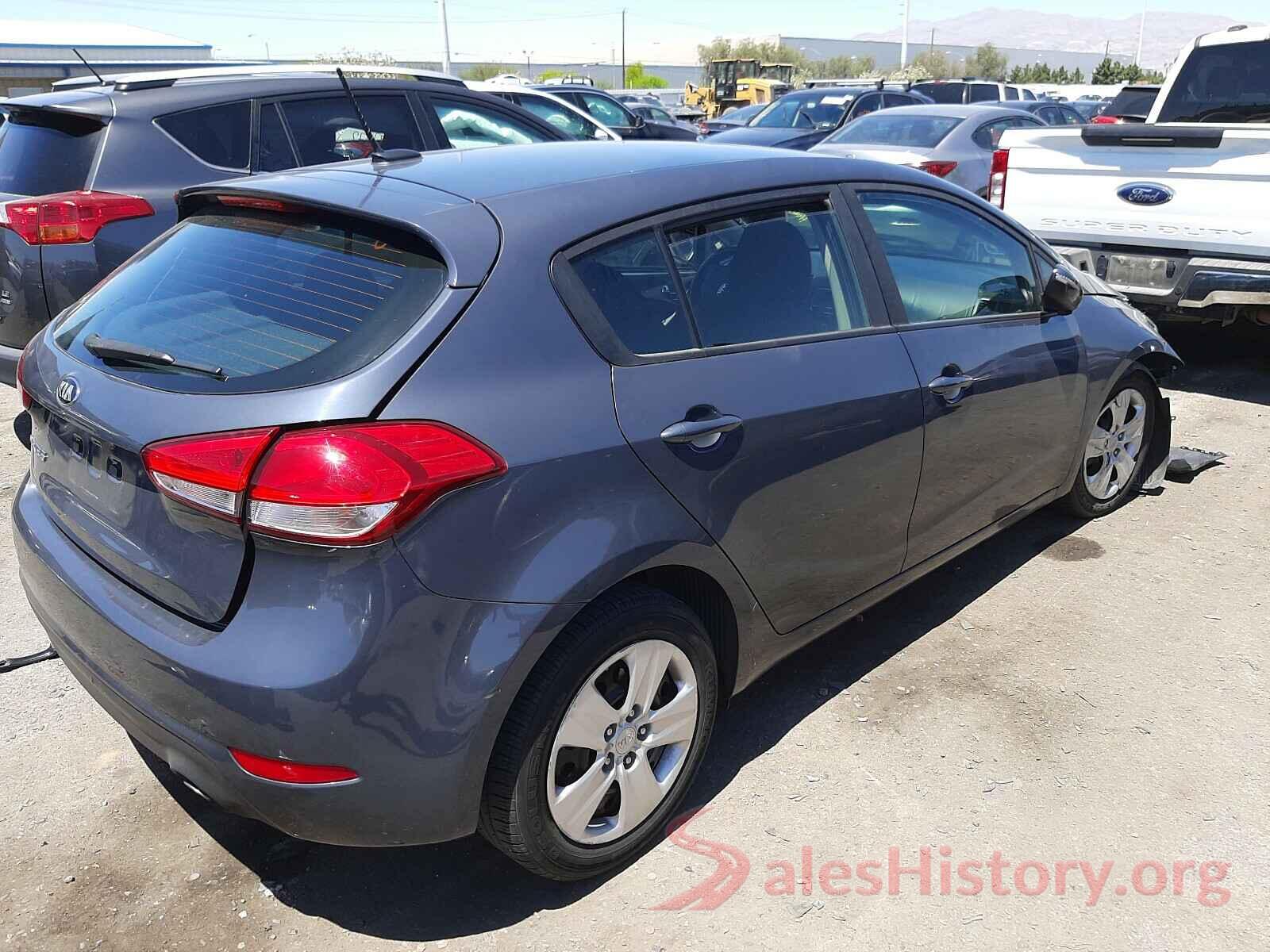 KNAFK5A84G5630037 2016 KIA FORTE