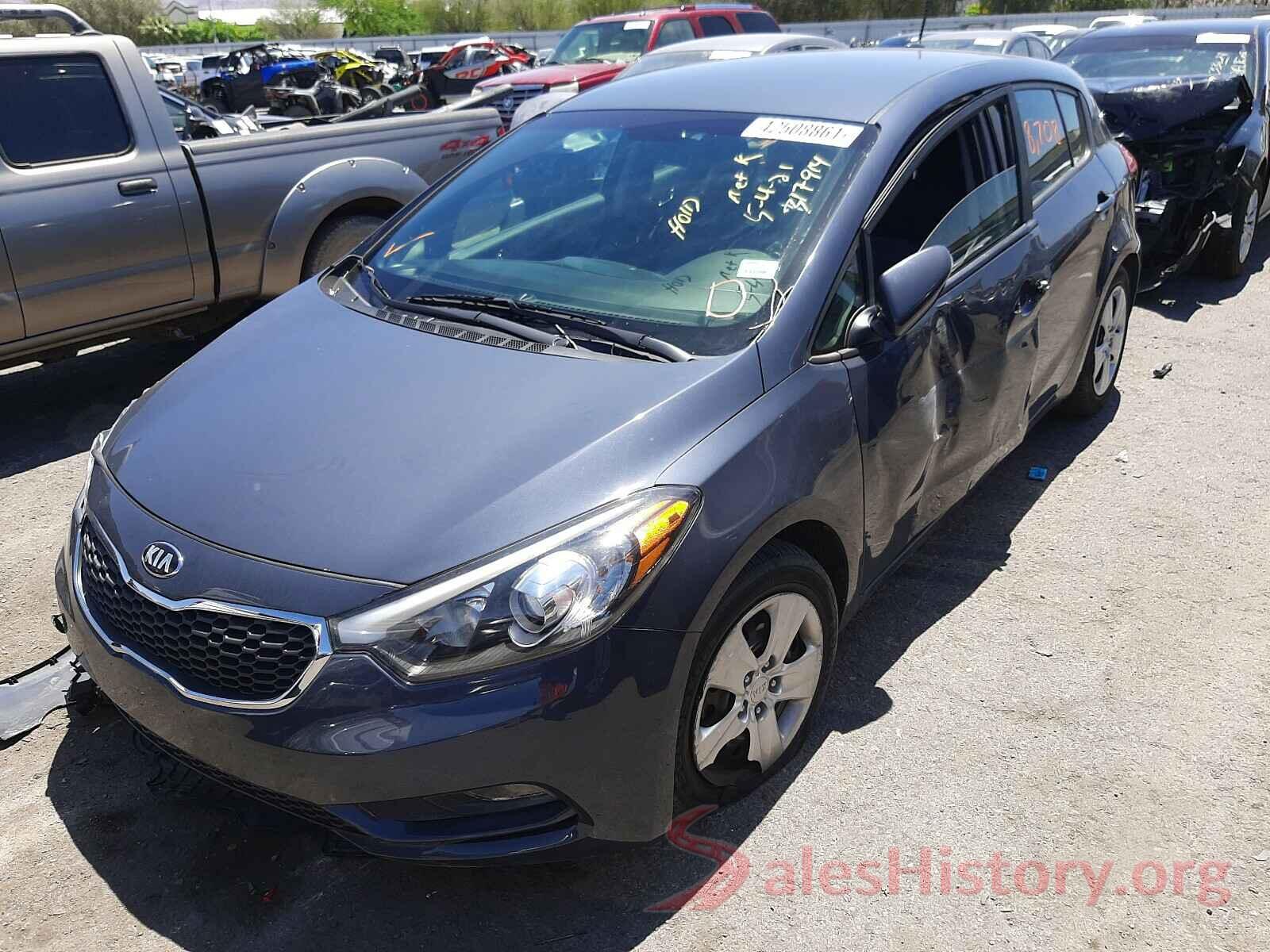 KNAFK5A84G5630037 2016 KIA FORTE