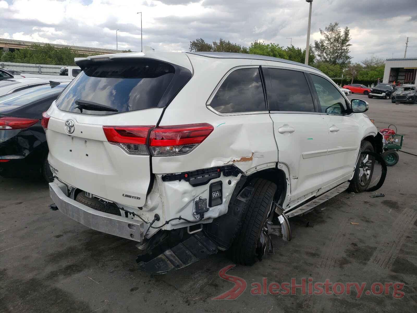 5TDYZRFH1HS216233 2017 TOYOTA HIGHLANDER