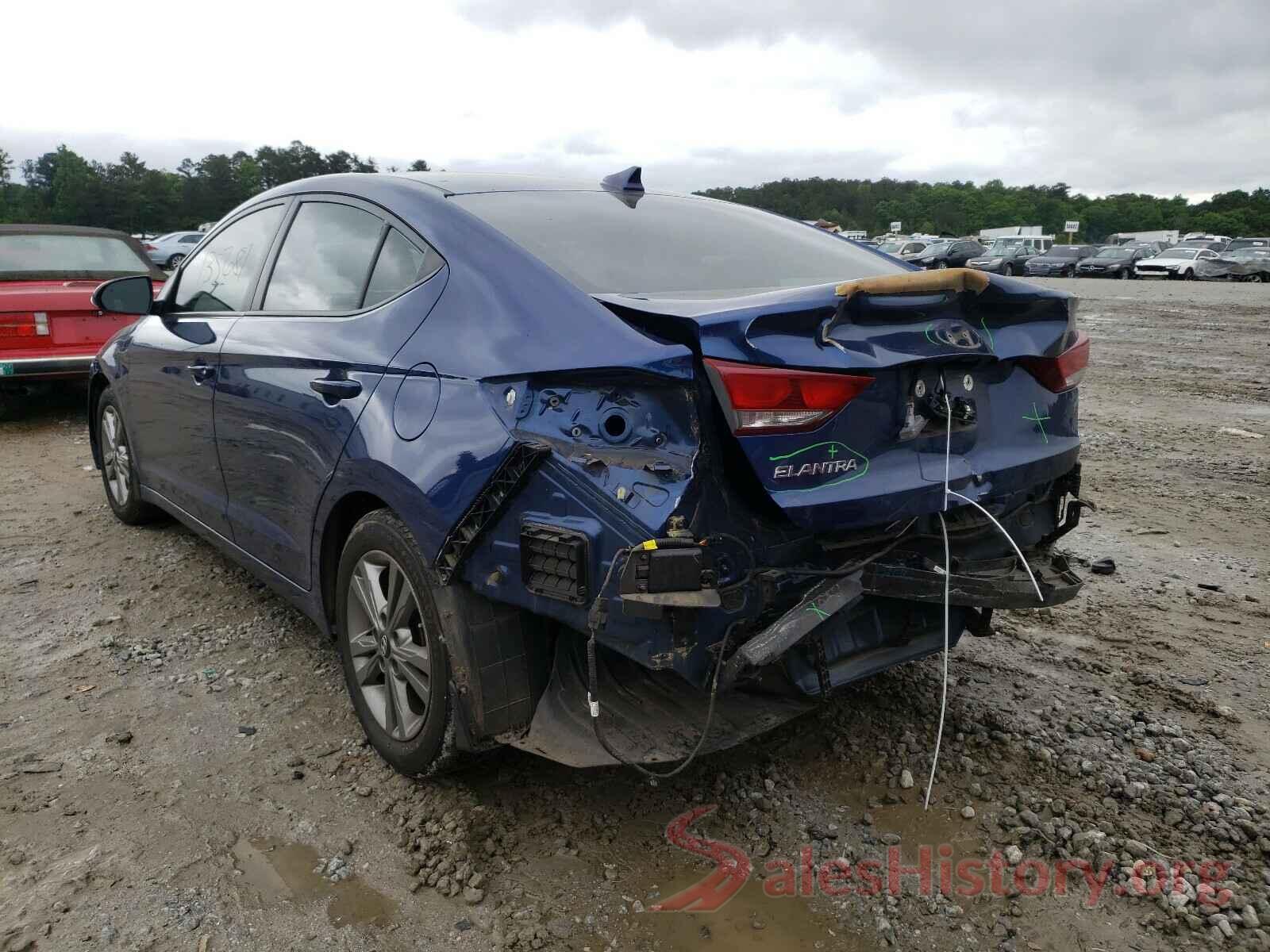 5NPD84LF5JH303667 2018 HYUNDAI ELANTRA