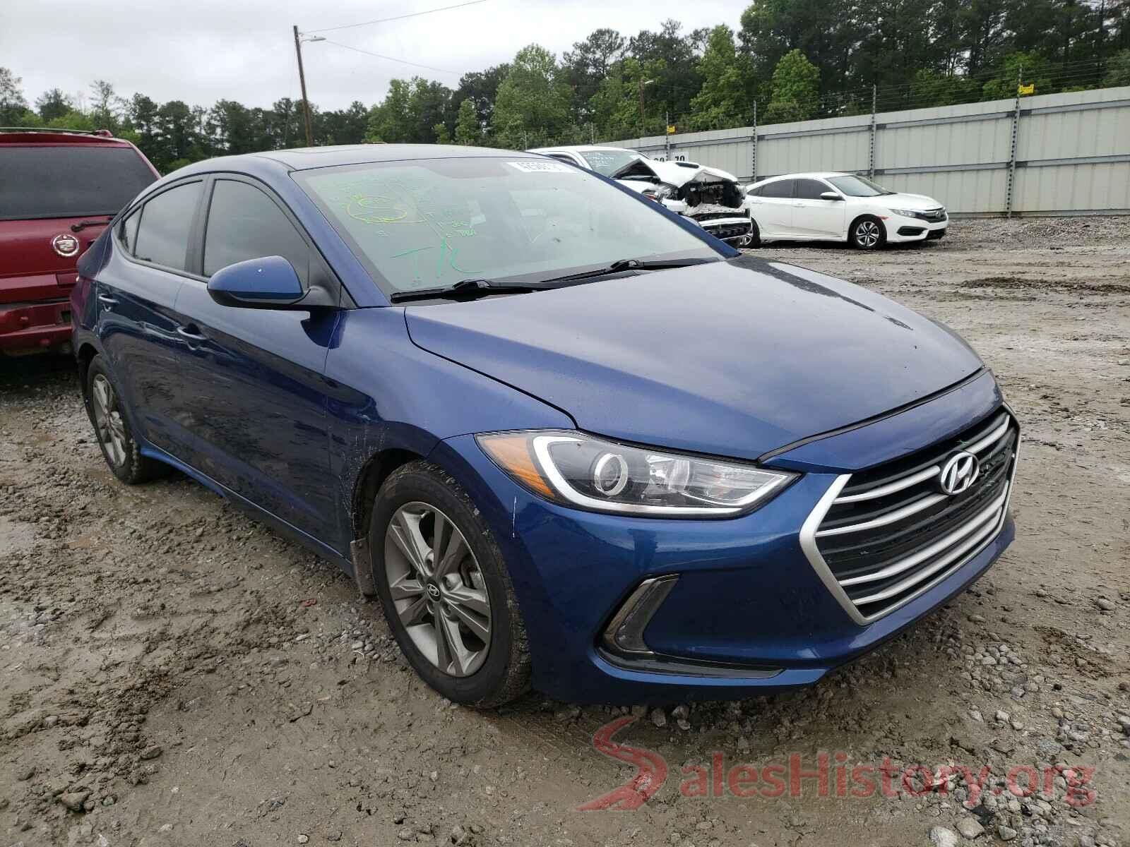 5NPD84LF5JH303667 2018 HYUNDAI ELANTRA