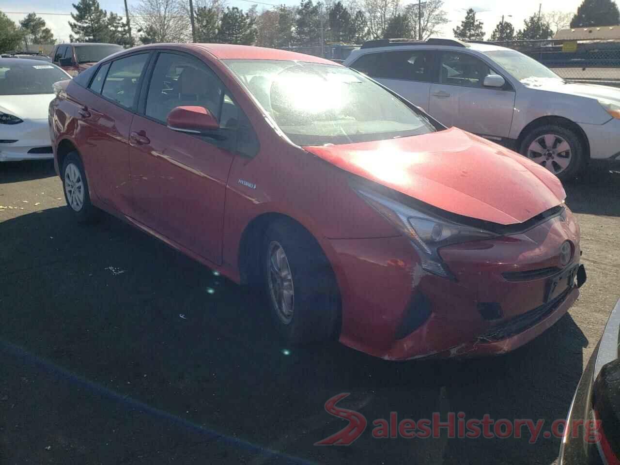 JTDKBRFU2H3536945 2017 TOYOTA PRIUS