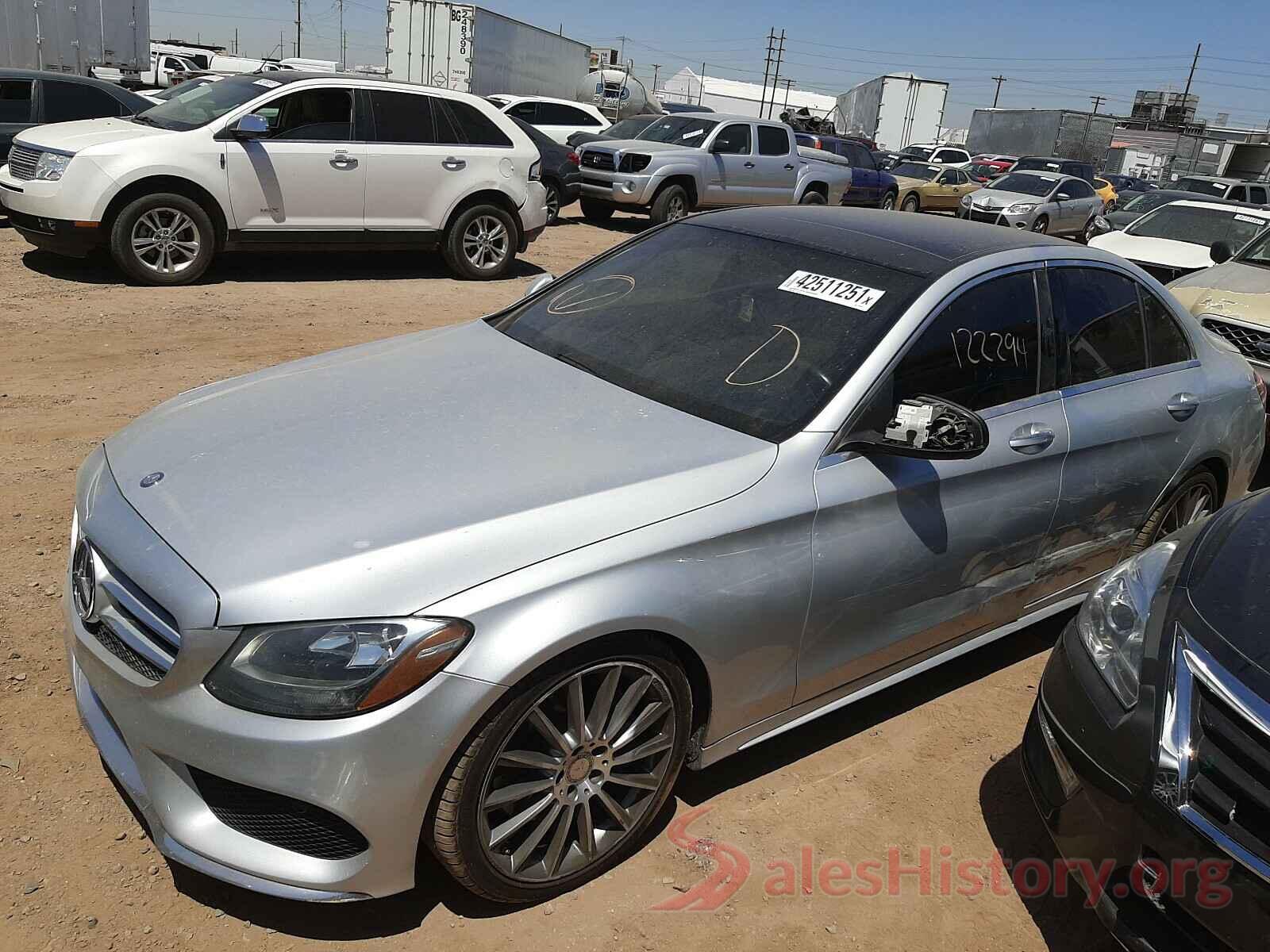 55SWF4JB6GU102154 2016 MERCEDES-BENZ C CLASS