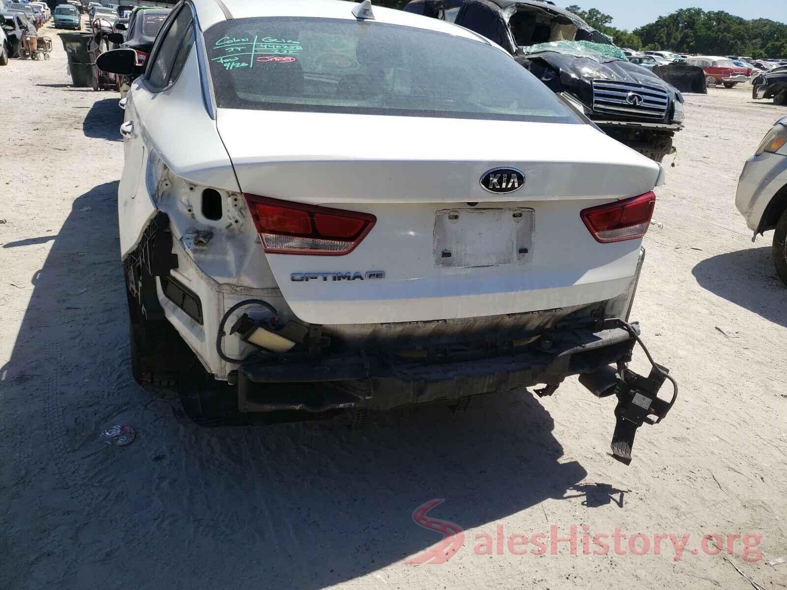 KNAGT4L32J5206084 2018 KIA OPTIMA