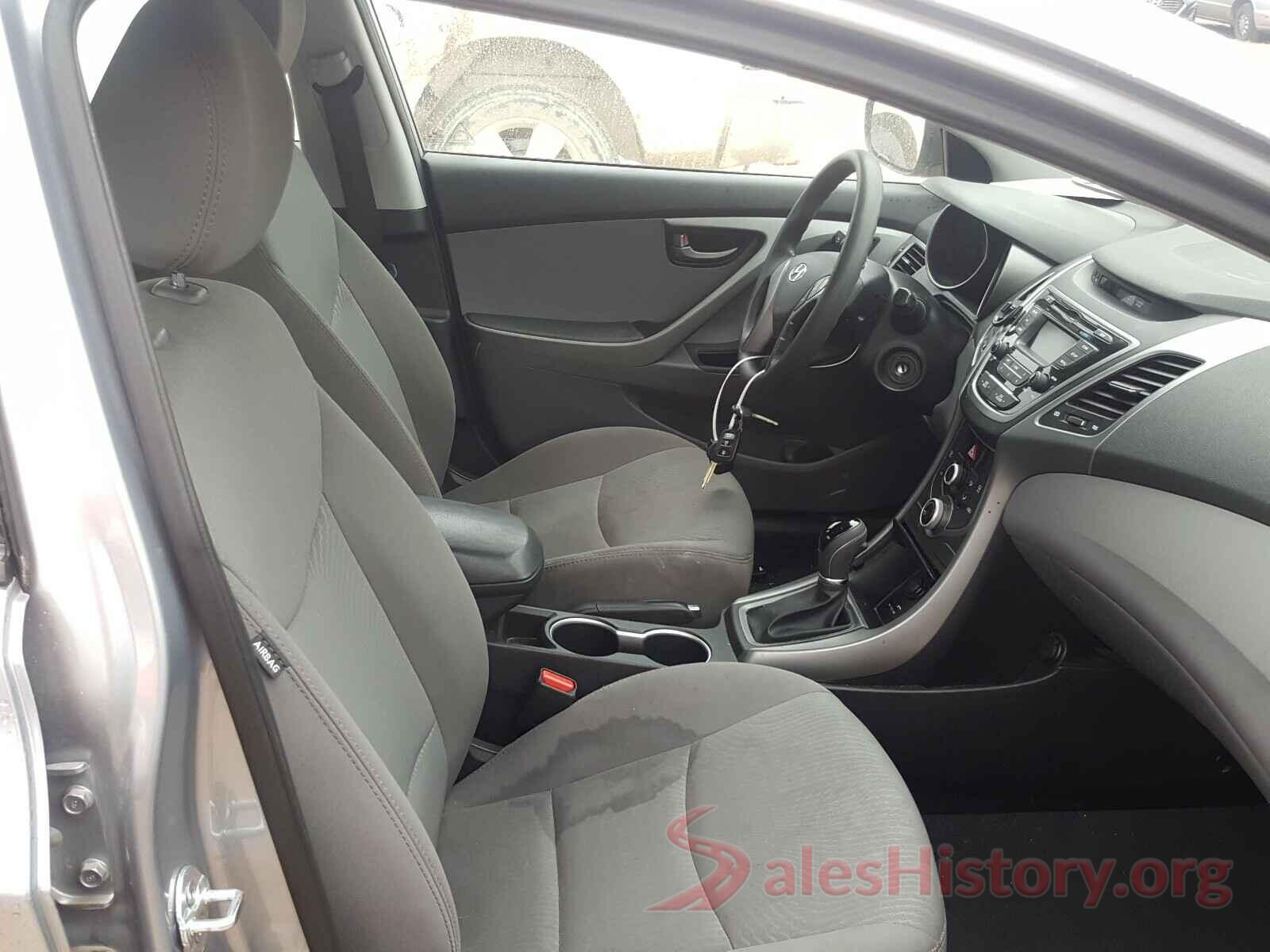 5NPDH4AEXGH776886 2016 HYUNDAI ELANTRA