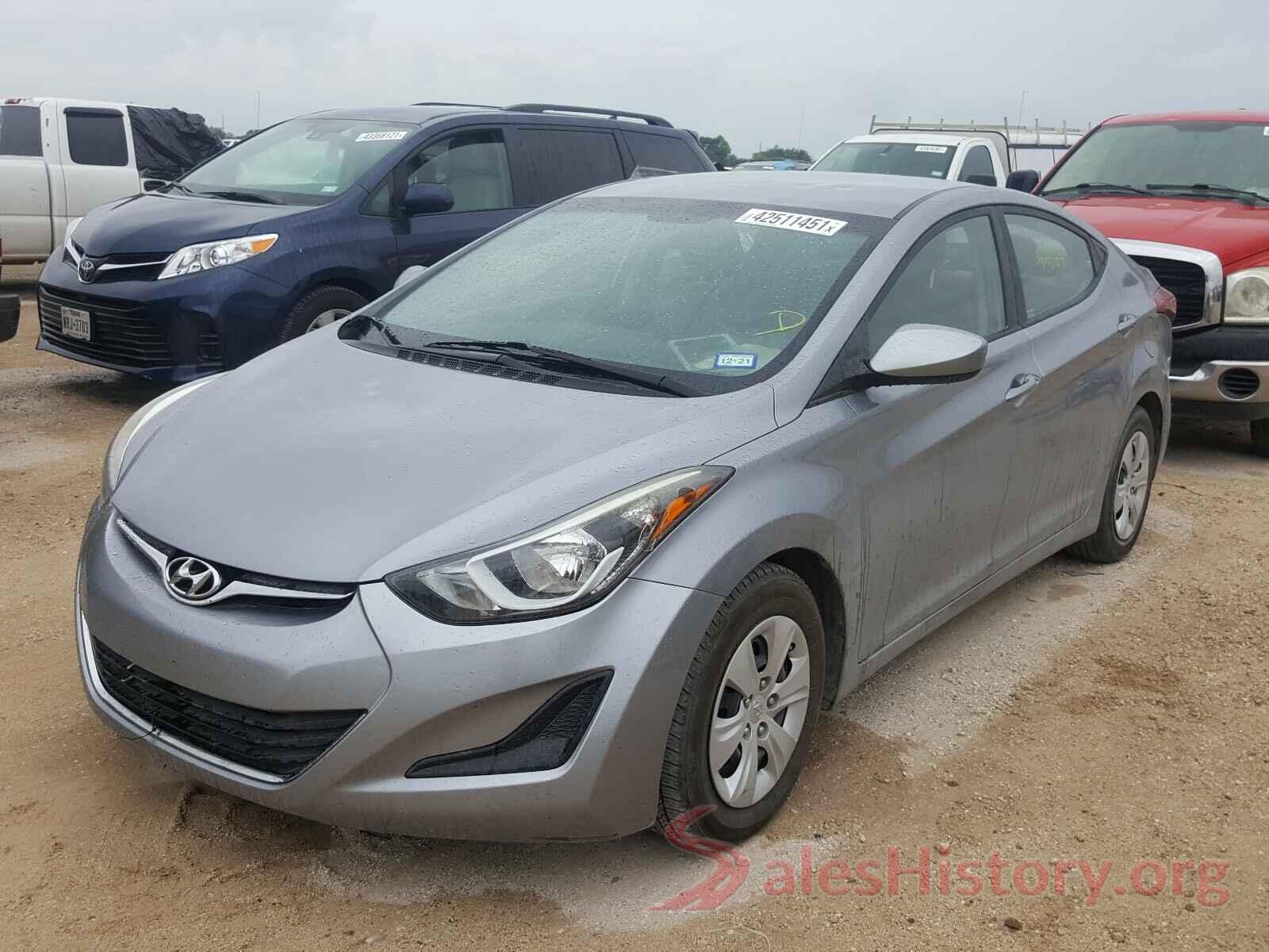 5NPDH4AEXGH776886 2016 HYUNDAI ELANTRA