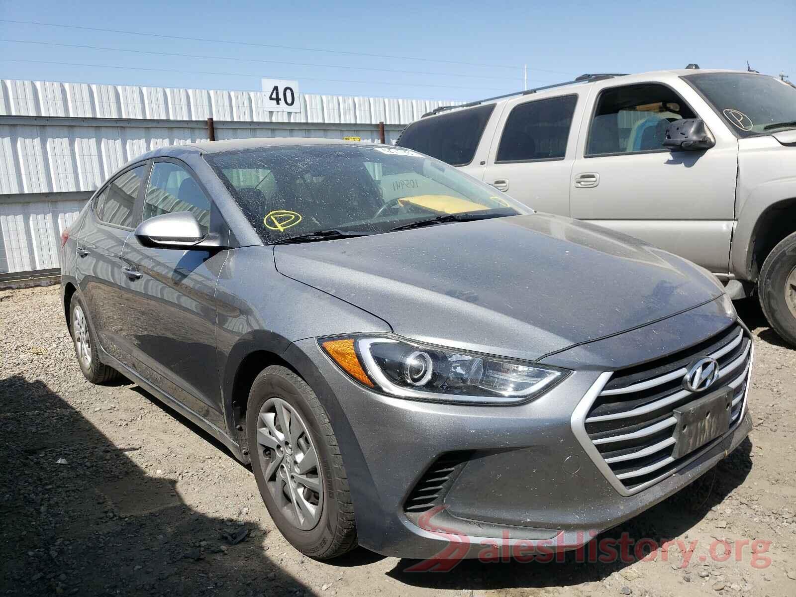 KMHD74LF2HU093592 2017 HYUNDAI ELANTRA