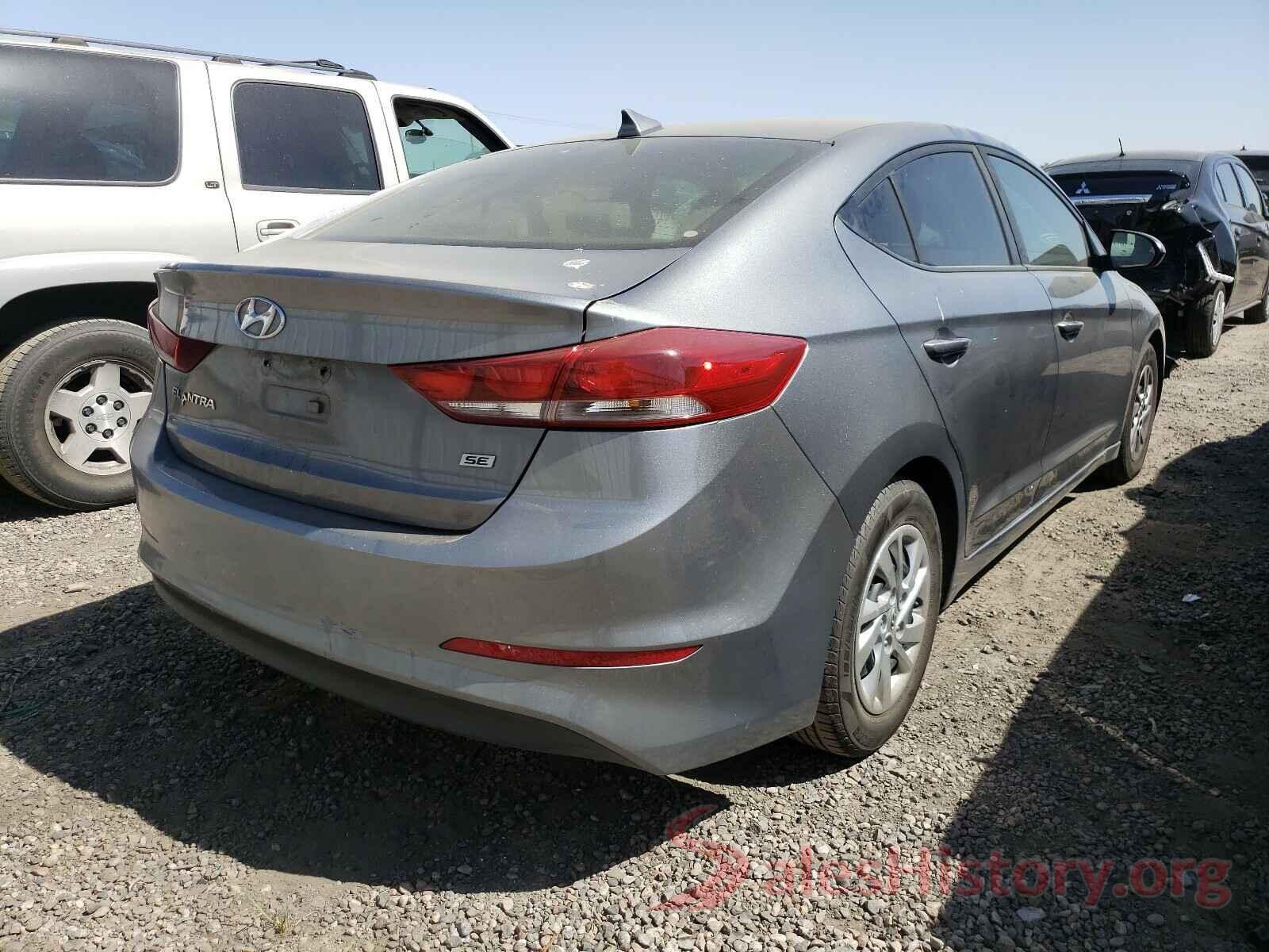 KMHD74LF2HU093592 2017 HYUNDAI ELANTRA