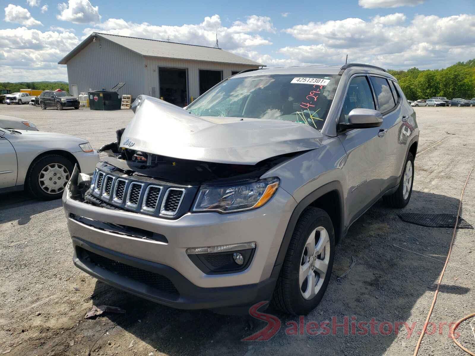 3C4NJDBB4KT849661 2019 JEEP COMPASS