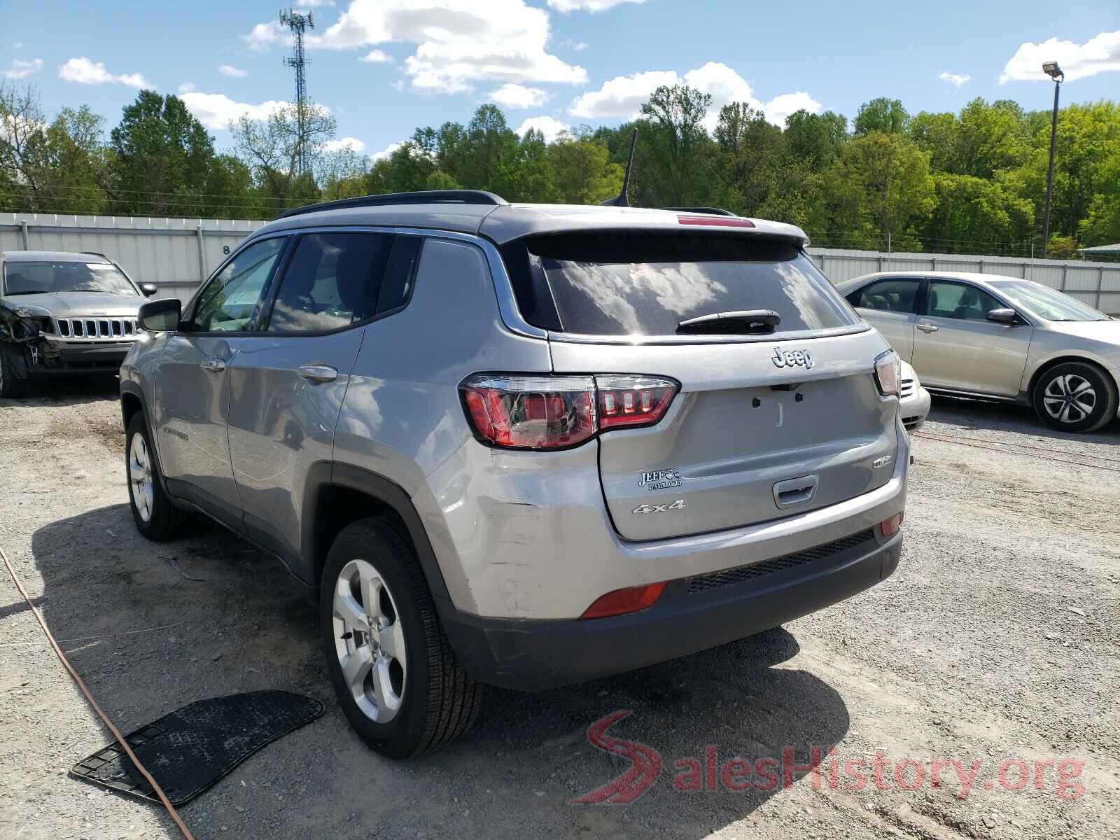 3C4NJDBB4KT849661 2019 JEEP COMPASS