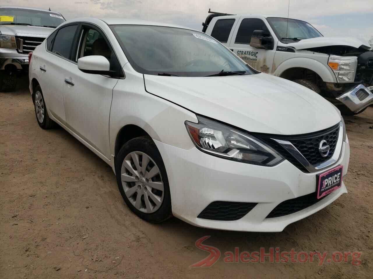 3N1AB7APXHY216431 2017 NISSAN SENTRA