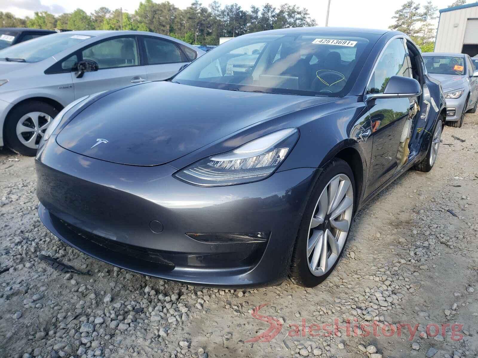 5YJ3E1EB0KF529998 2019 TESLA MODEL 3