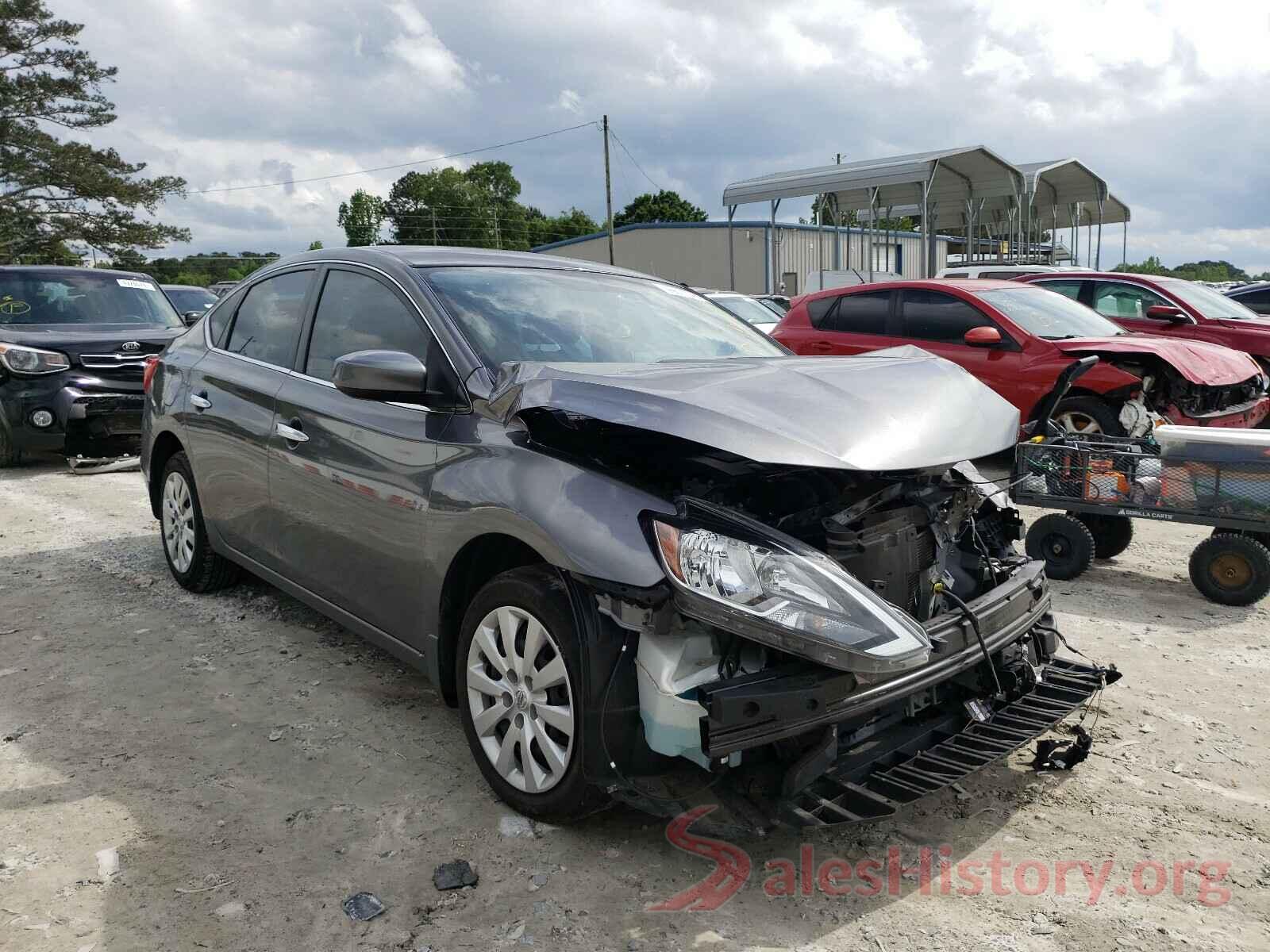 3N1AB7AP0KY395862 2019 NISSAN SENTRA