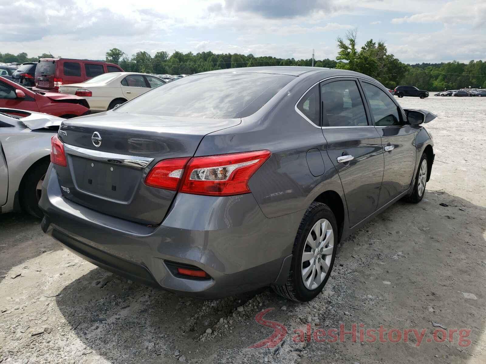 3N1AB7AP0KY395862 2019 NISSAN SENTRA