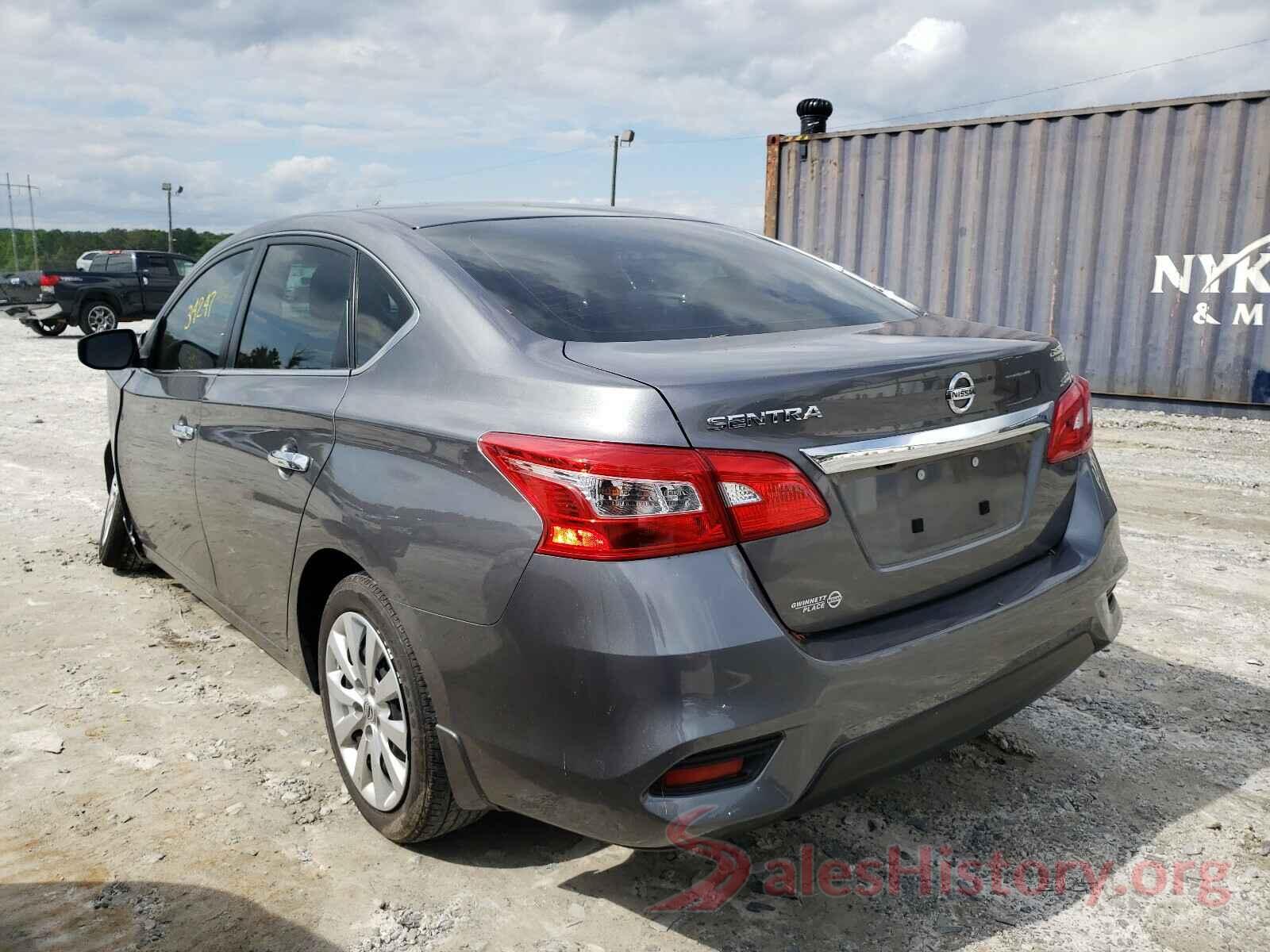 3N1AB7AP0KY395862 2019 NISSAN SENTRA