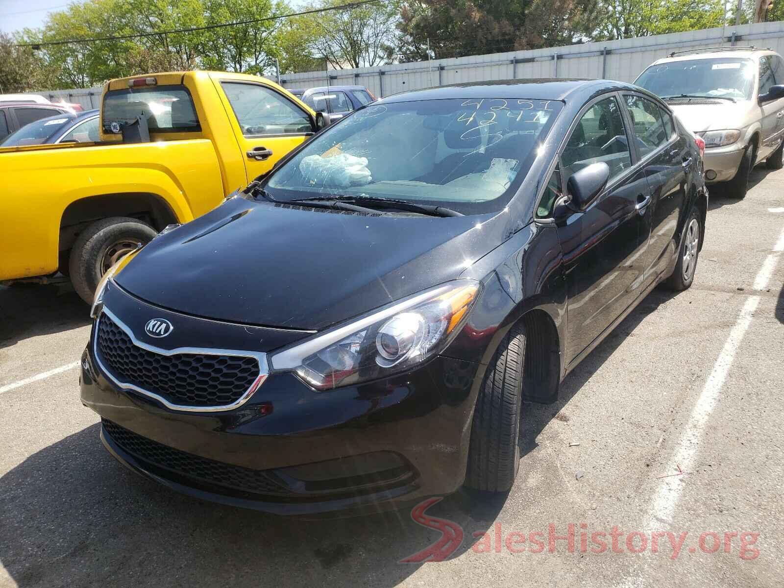 KNAFK4A60G5614765 2016 KIA FORTE