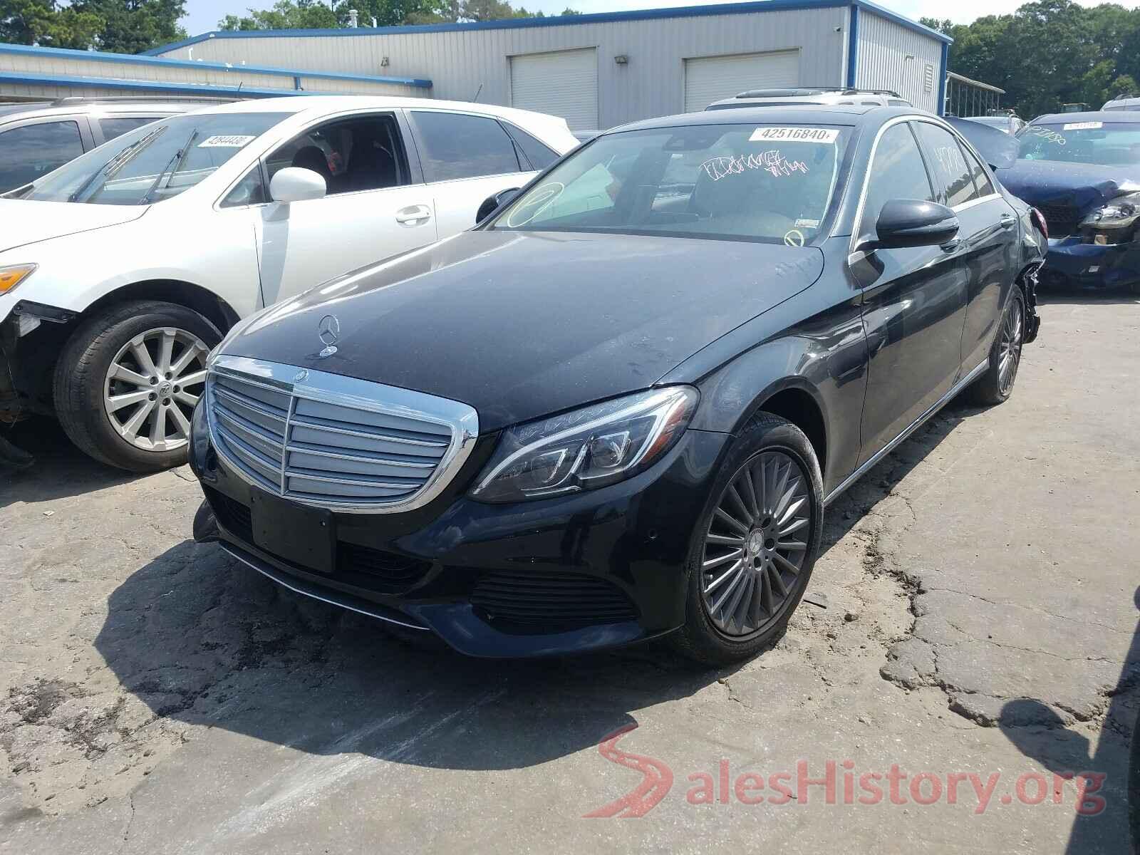 55SWF4KB0GU109082 2016 MERCEDES-BENZ C CLASS