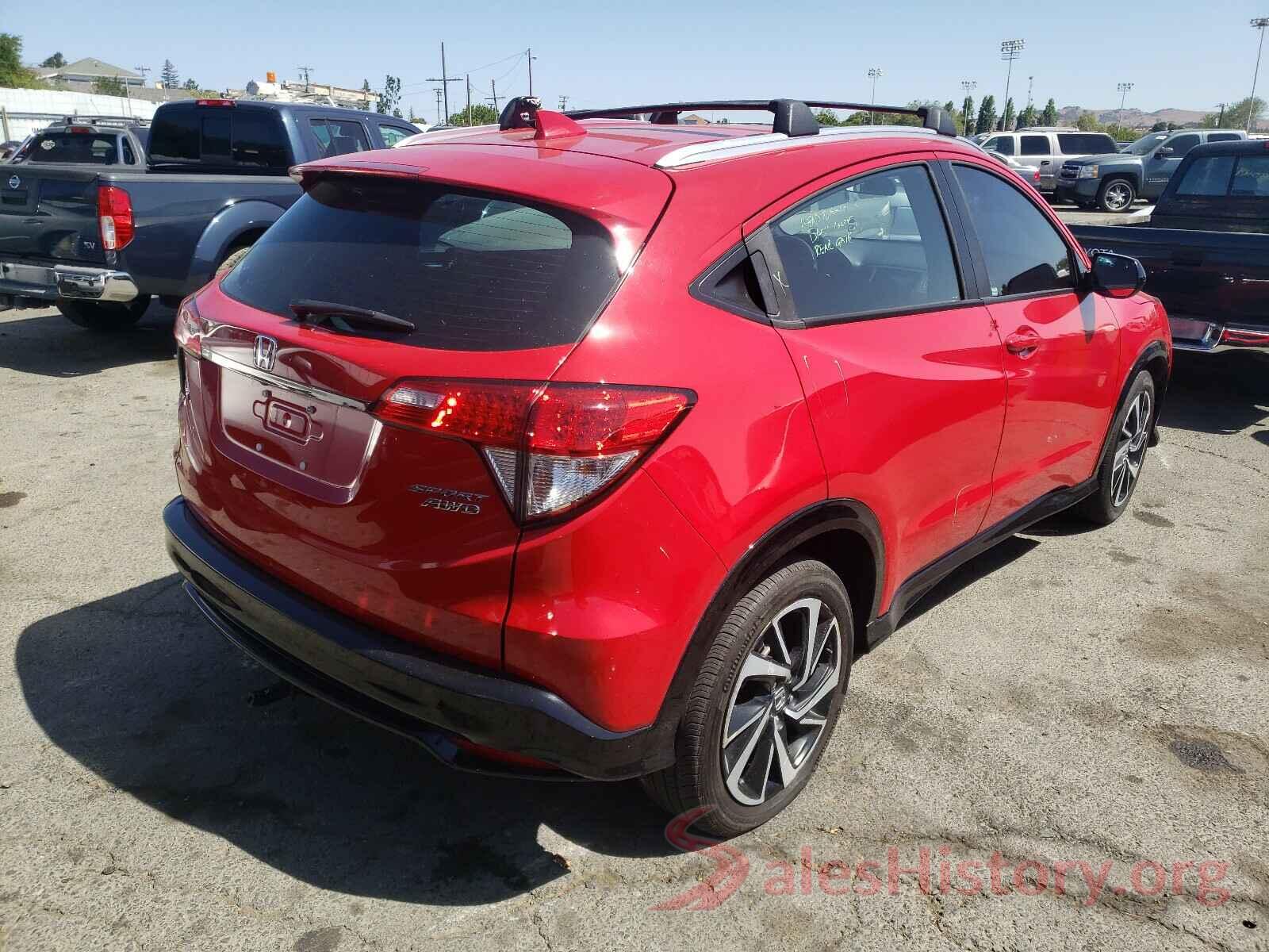 3CZRU6H11KG715535 2019 HONDA HR-V