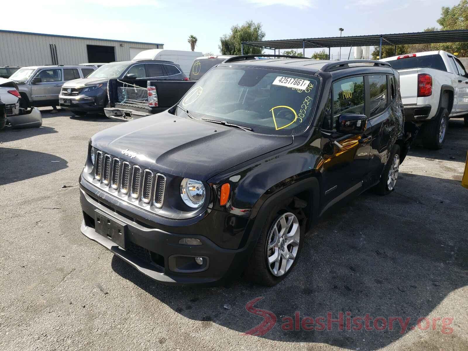 ZACCJABB8JPJ05229 2018 JEEP RENEGADE