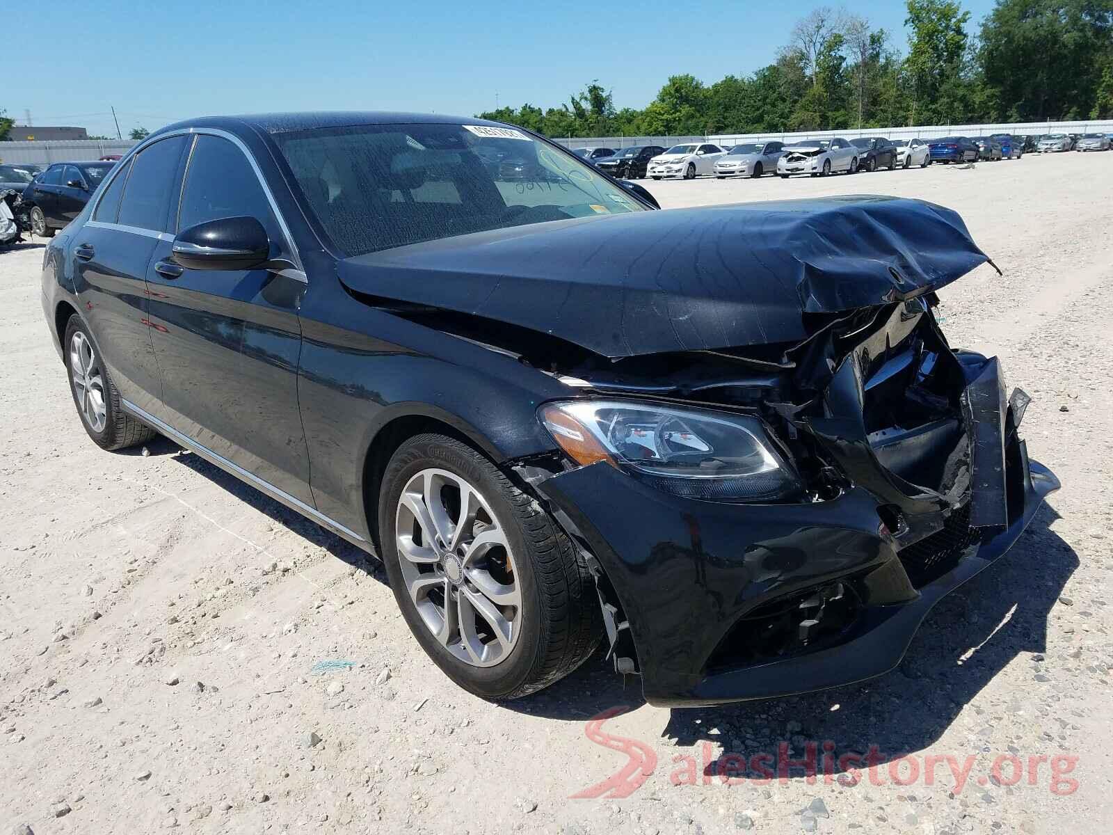 55SWF4JB2HU207825 2017 MERCEDES-BENZ C CLASS