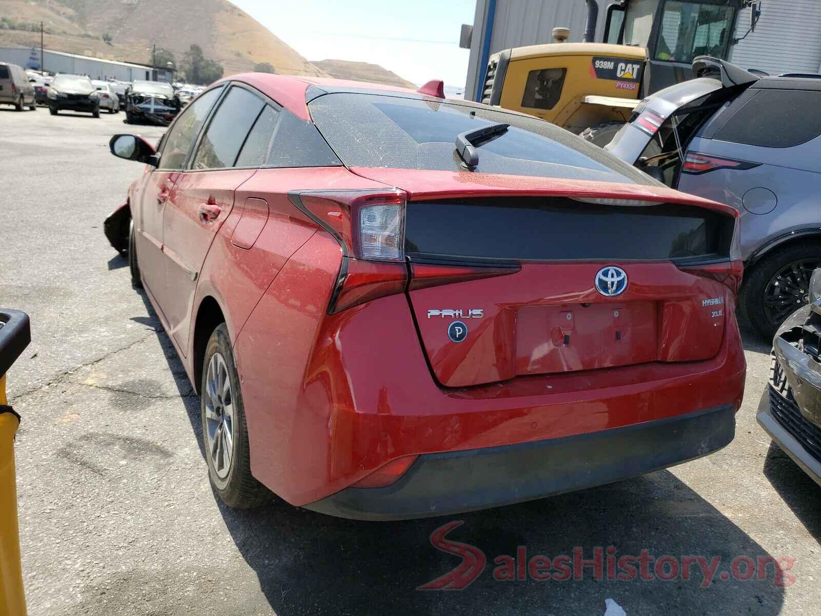 JTDKARFUXL3124297 2020 TOYOTA PRIUS