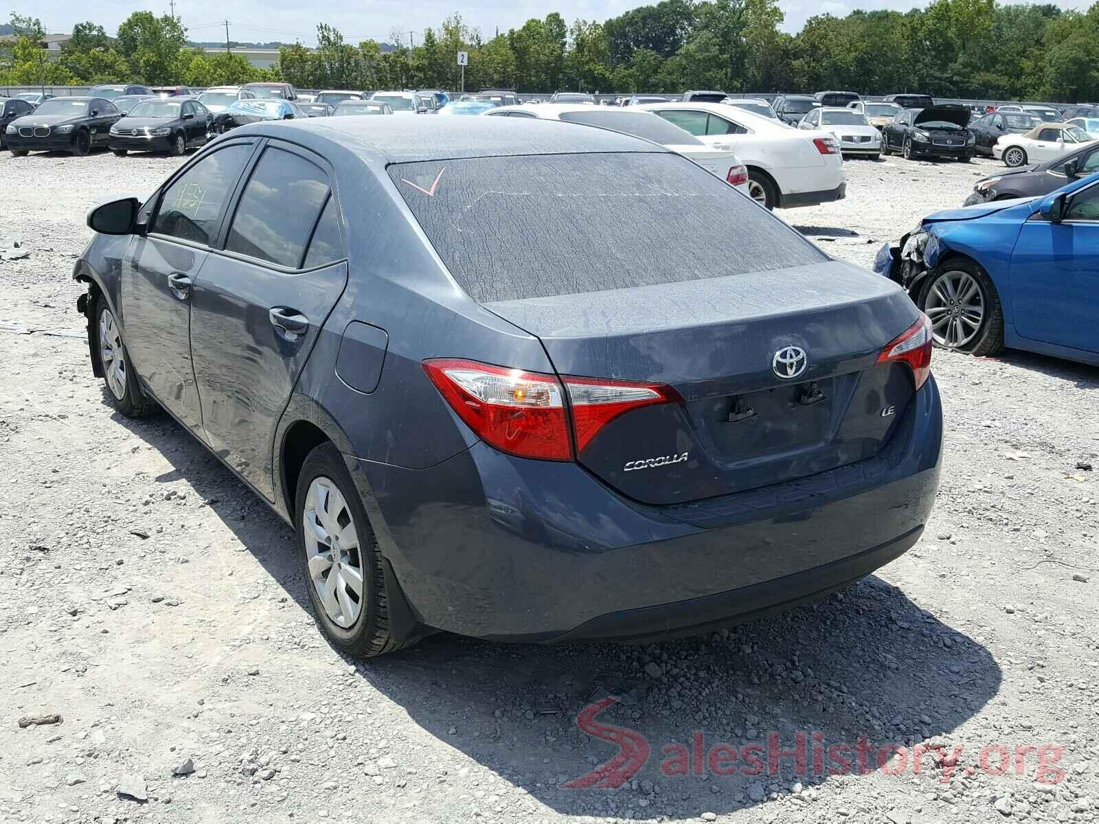 5YFBURHE7GP560731 2016 TOYOTA COROLLA