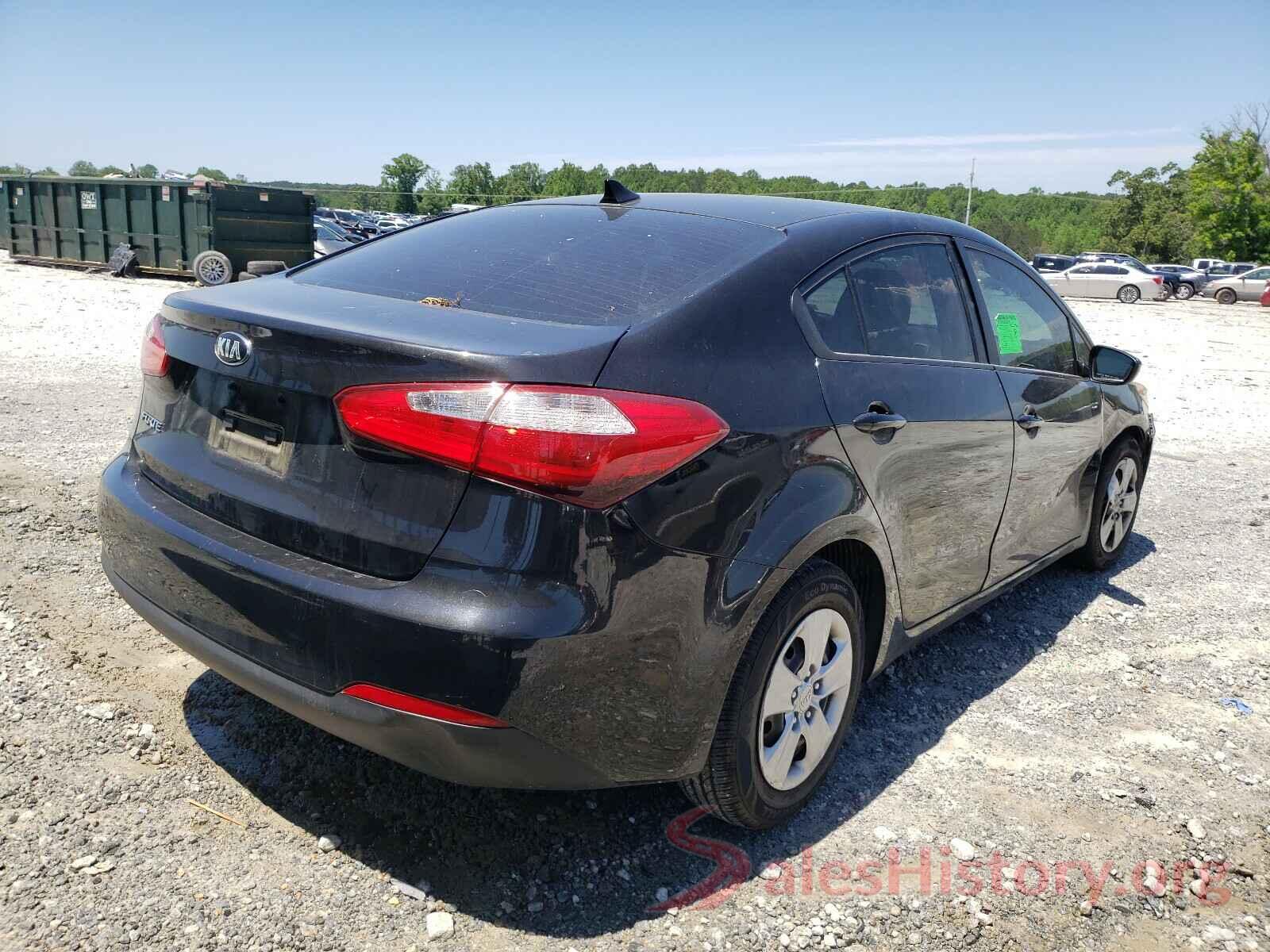 KNAFK4A61G5459109 2016 KIA FORTE