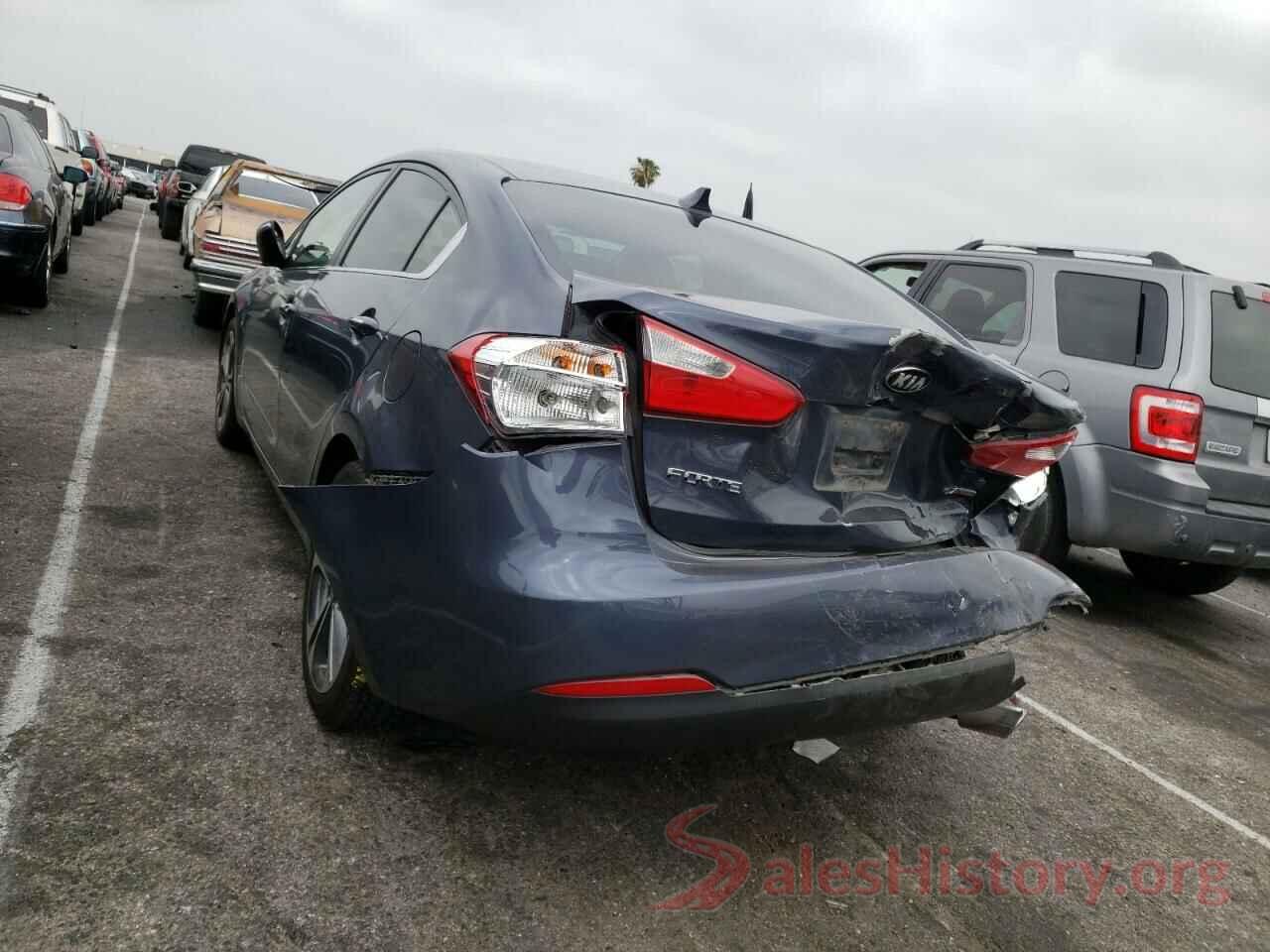 KNAFX4A87G5463295 2016 KIA FORTE