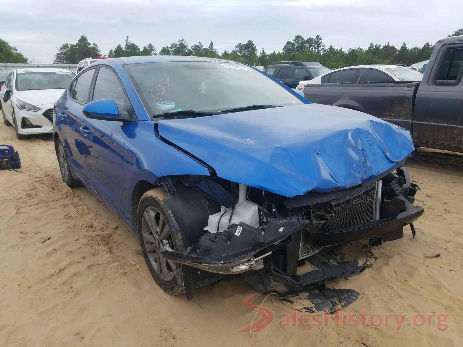 KMHD84LF4JU609227 2018 HYUNDAI ELANTRA