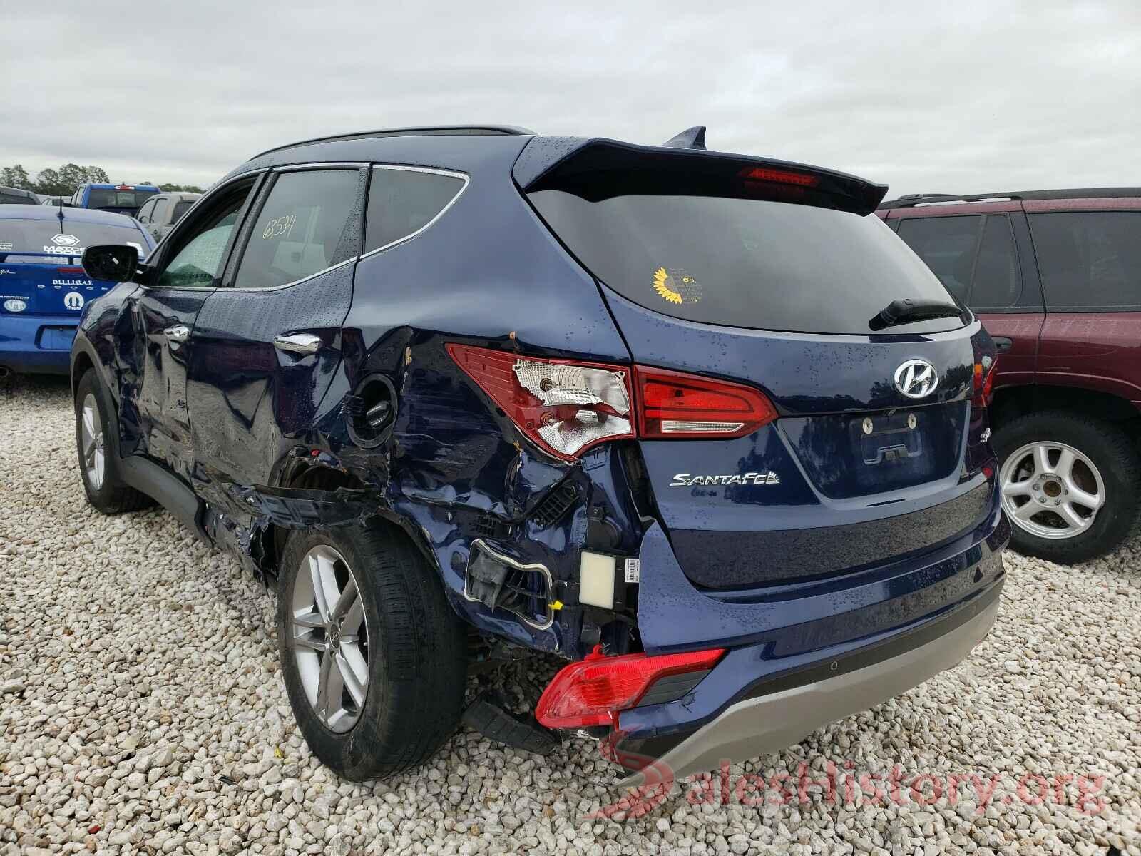 5XYZU3LB7HG487262 2017 HYUNDAI SANTA FE