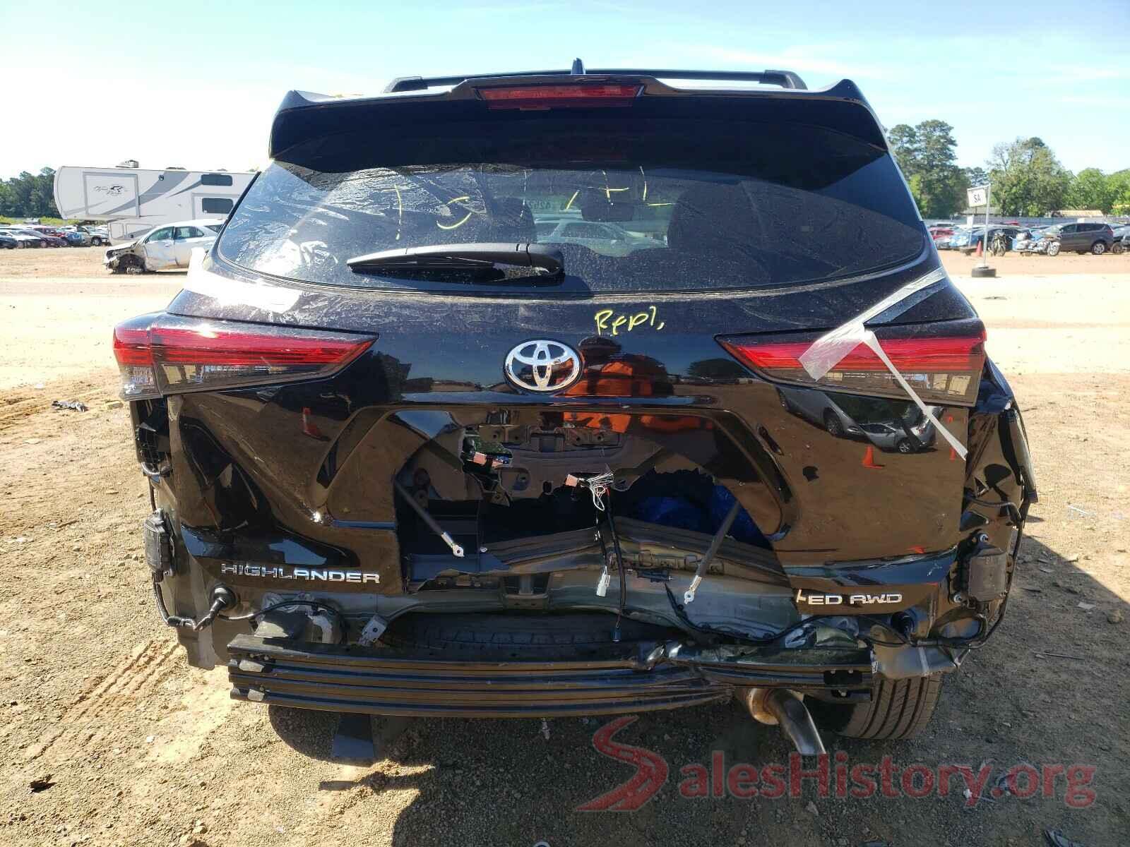 5TDDZRBH7MS096954 2021 TOYOTA HIGHLANDER