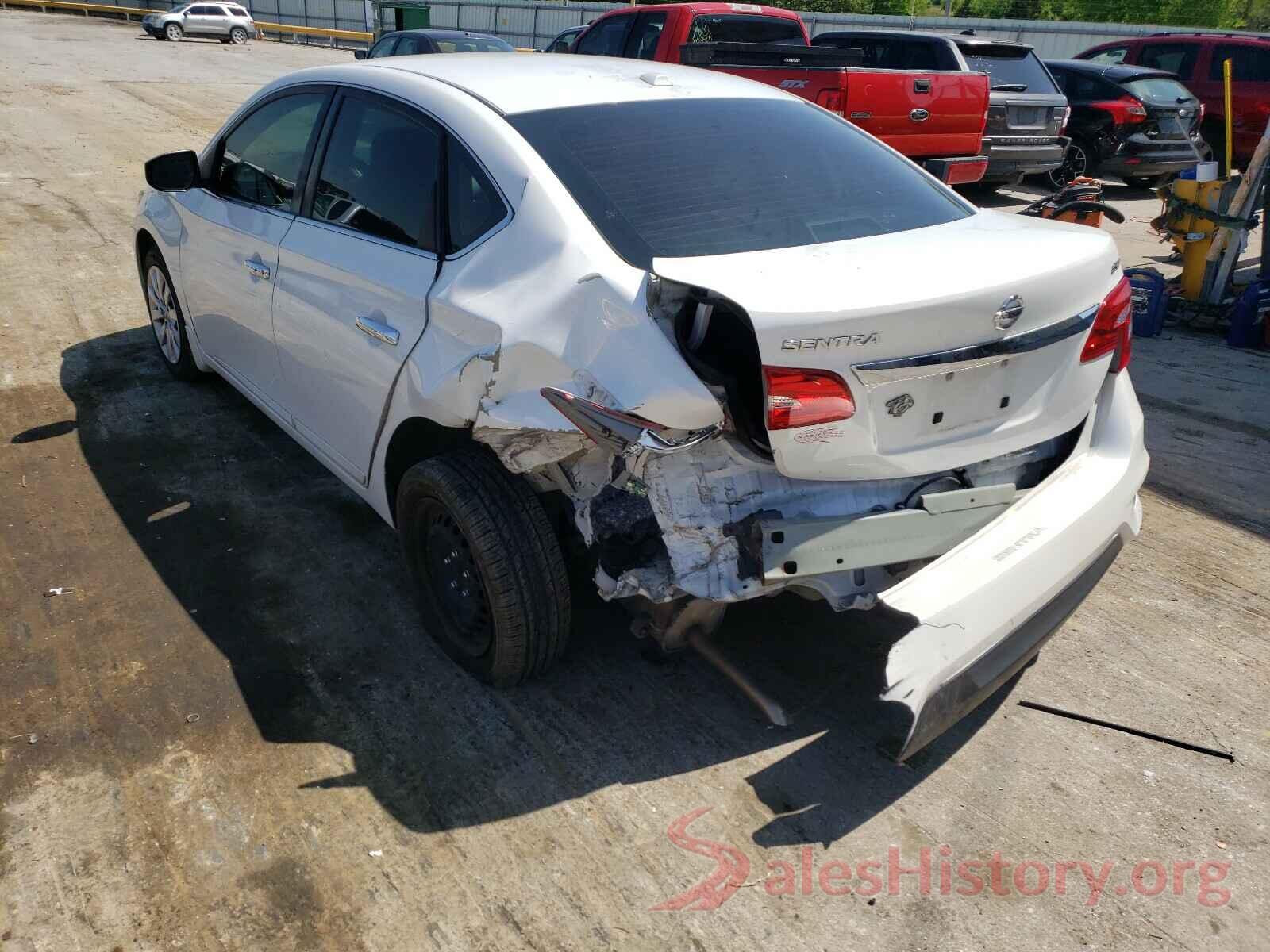 3N1AB7AP3HL636965 2017 NISSAN SENTRA