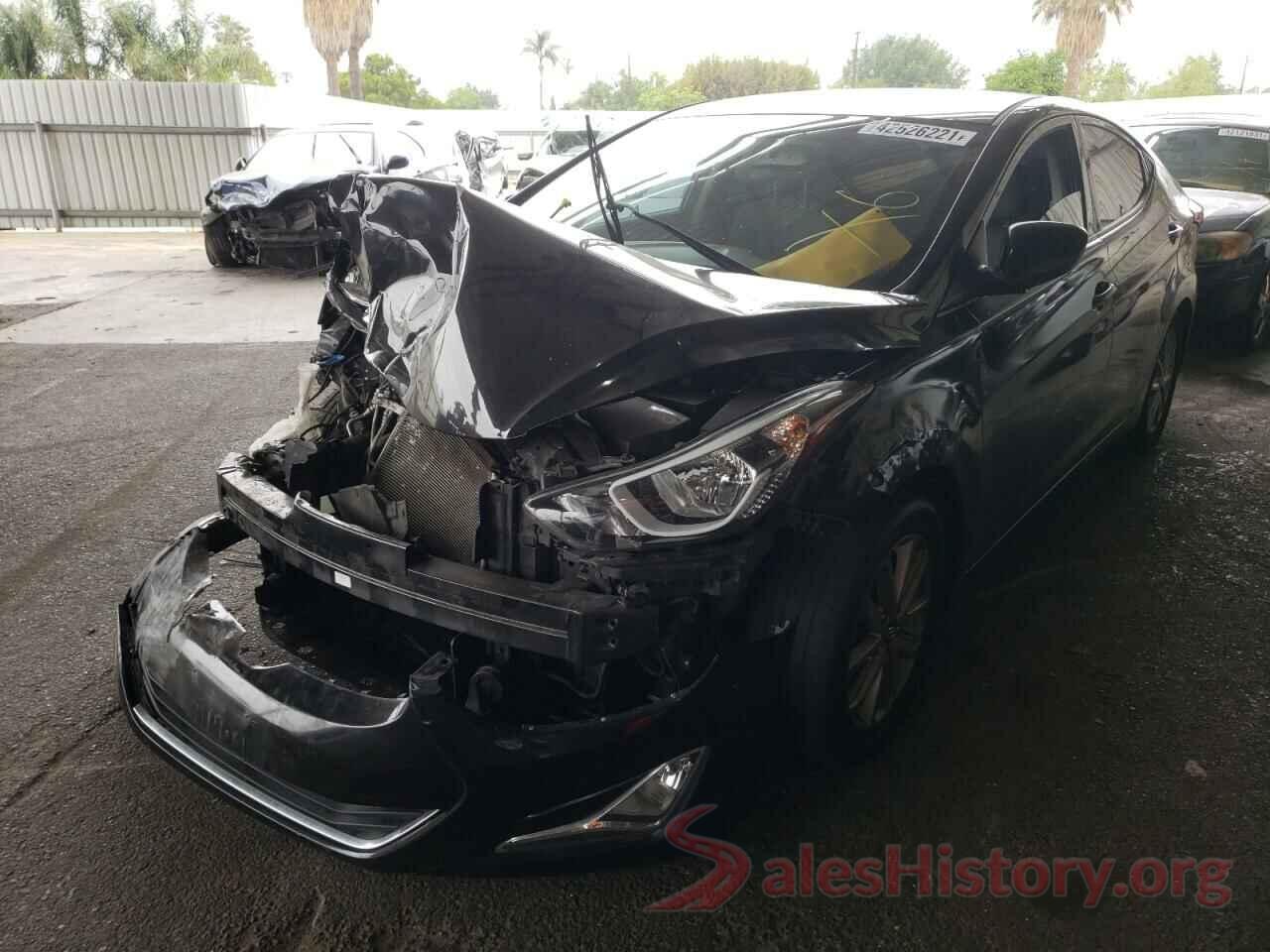 KMHDH4AE6GU480779 2016 HYUNDAI ELANTRA