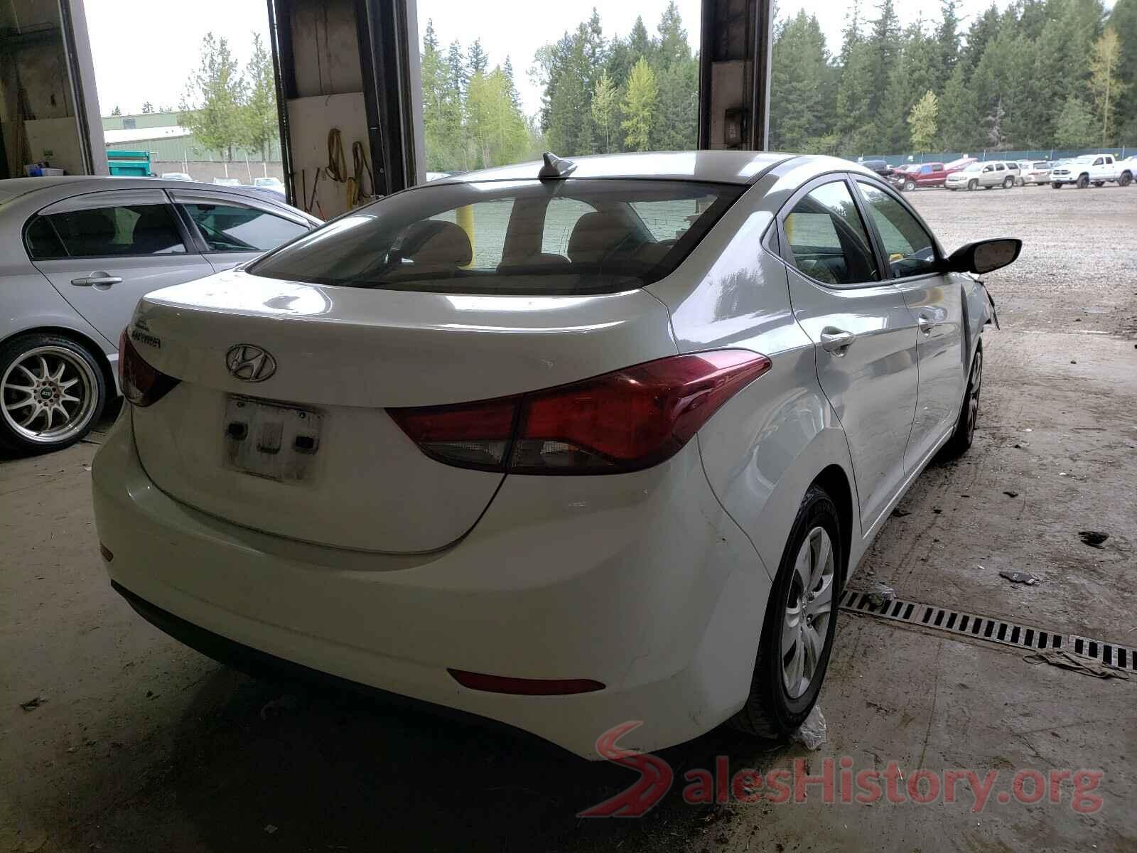 5NPDH4AE5GH701030 2016 HYUNDAI ELANTRA