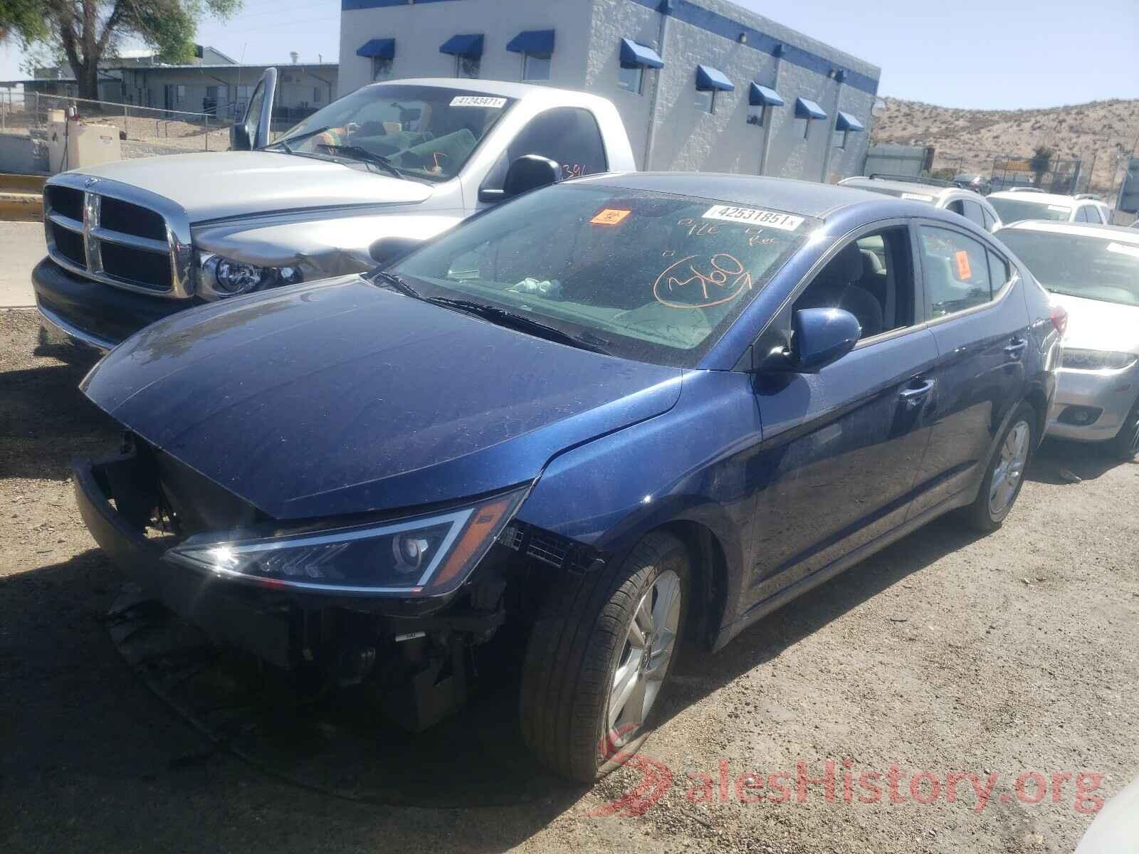 5NPD84LF7LH578122 2020 HYUNDAI ELANTRA