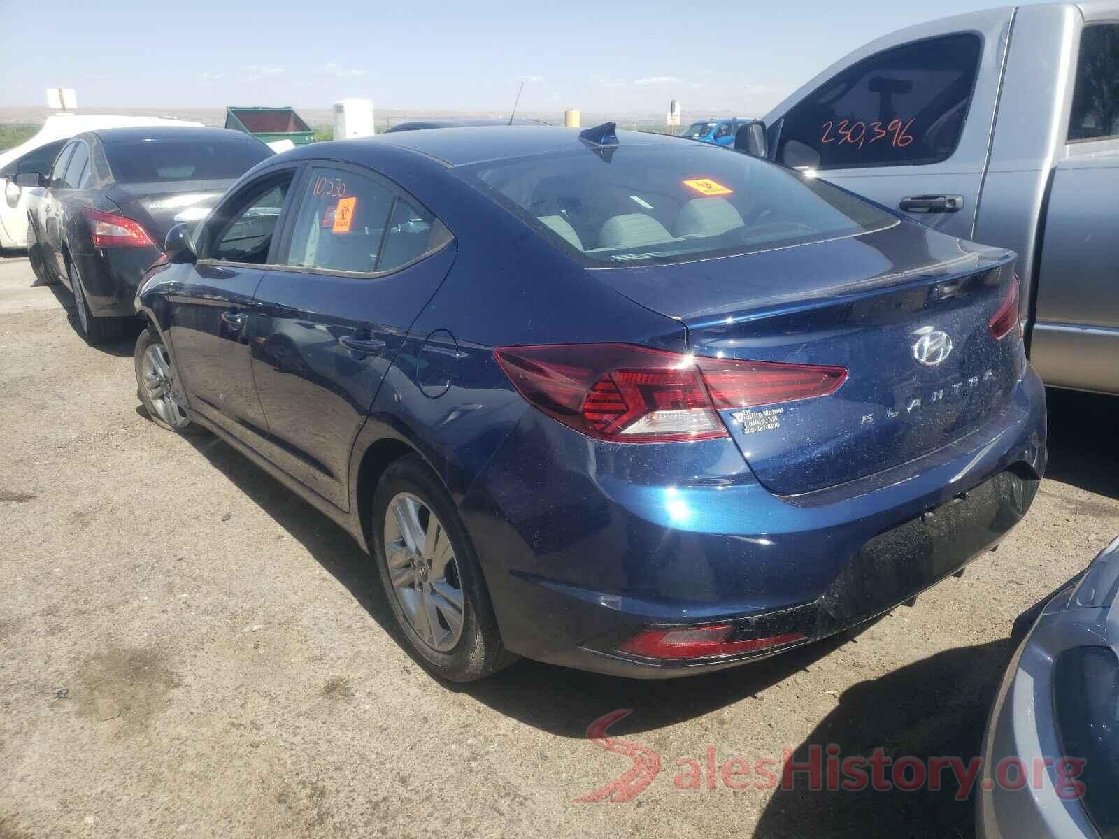 5NPD84LF7LH578122 2020 HYUNDAI ELANTRA