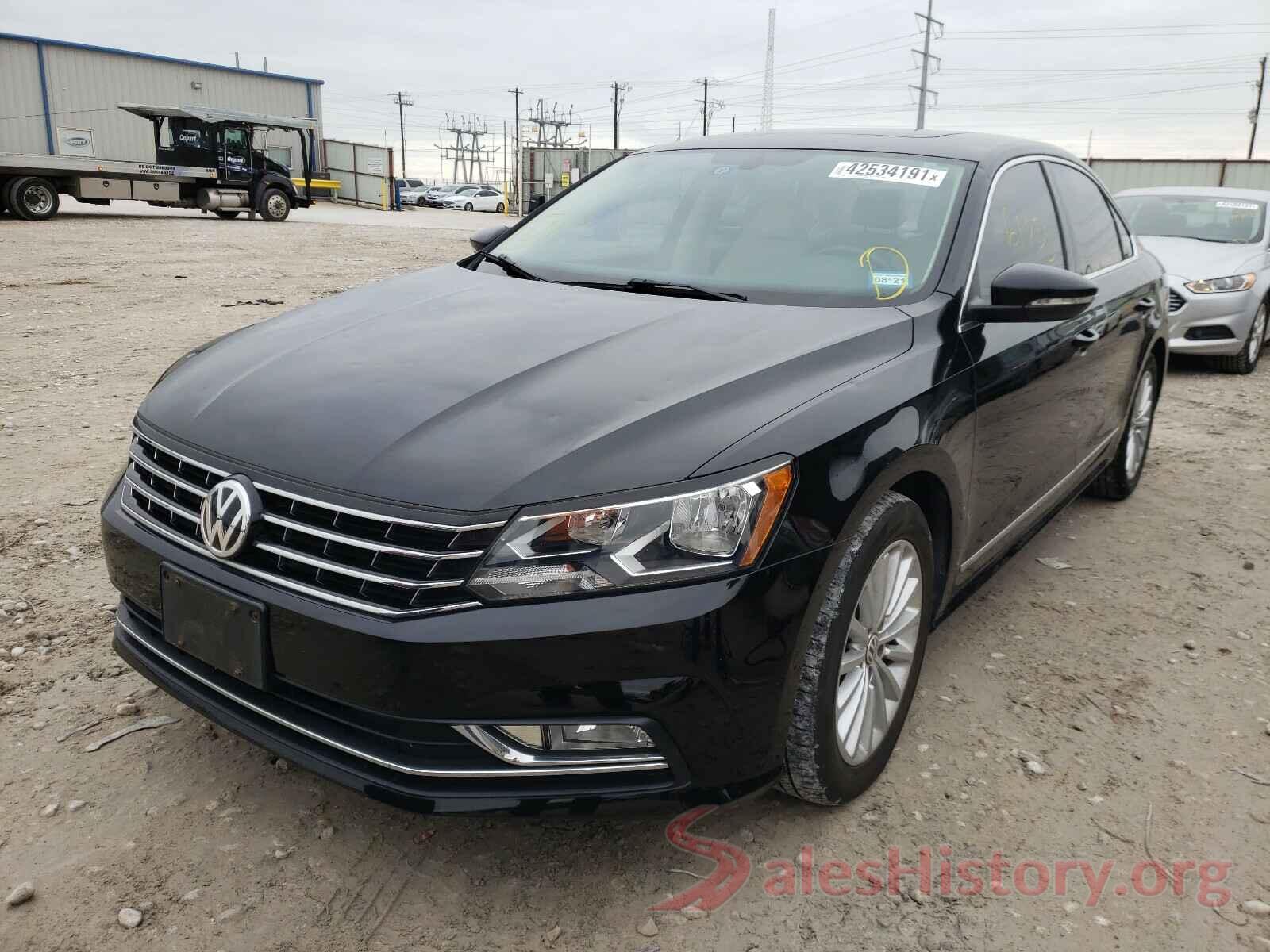 1VWBS7A35GC059510 2016 VOLKSWAGEN PASSAT