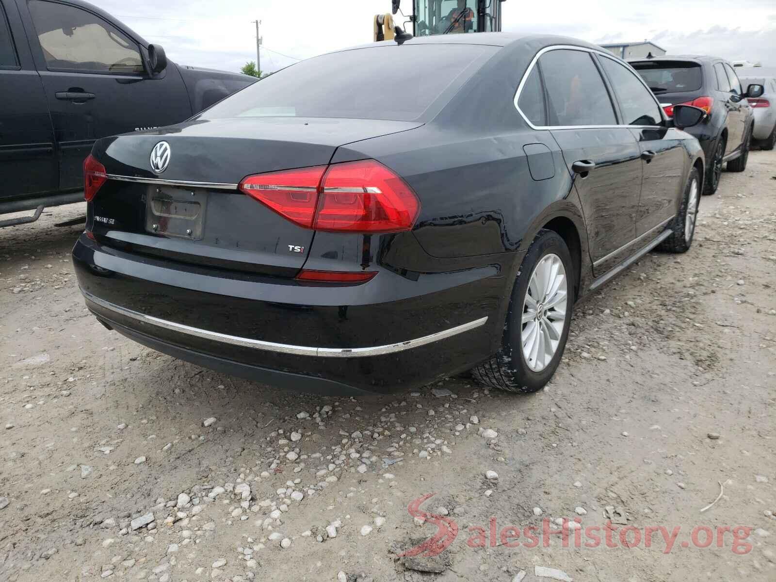 1VWBS7A35GC059510 2016 VOLKSWAGEN PASSAT